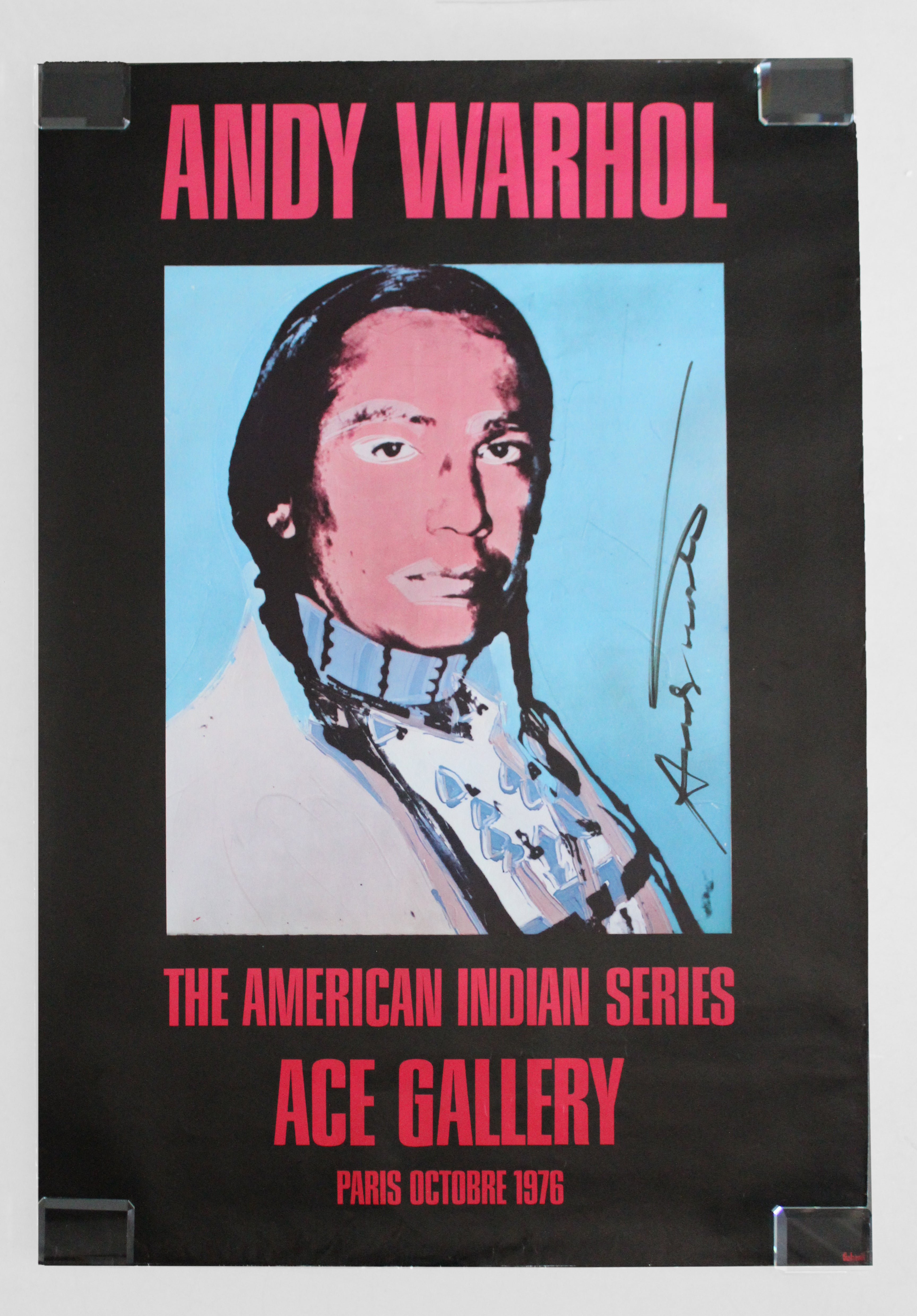 Ace Gallery Exhibition Poster “The American Indian Series” (Signed)