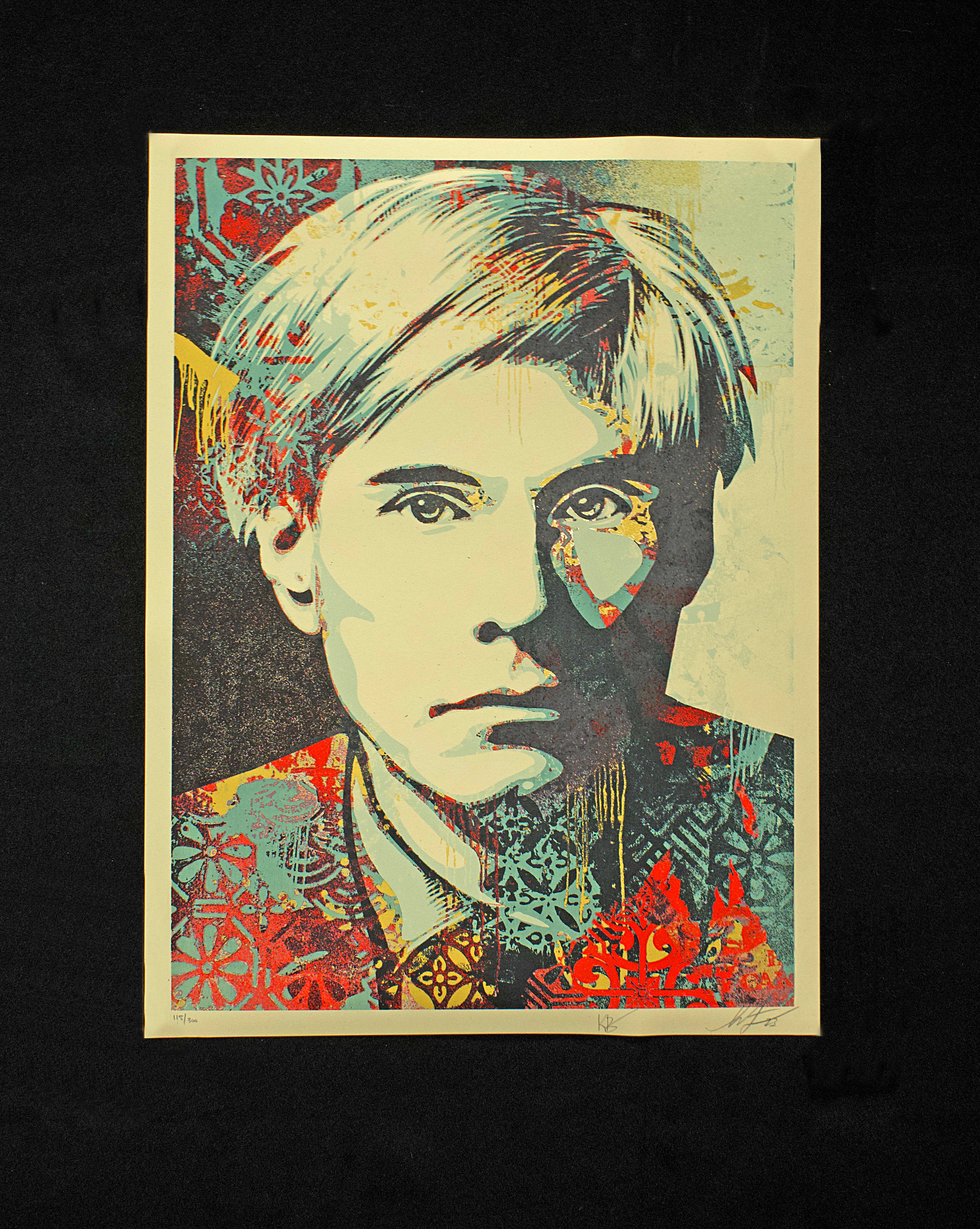 Andy Warhol Collage (Color)