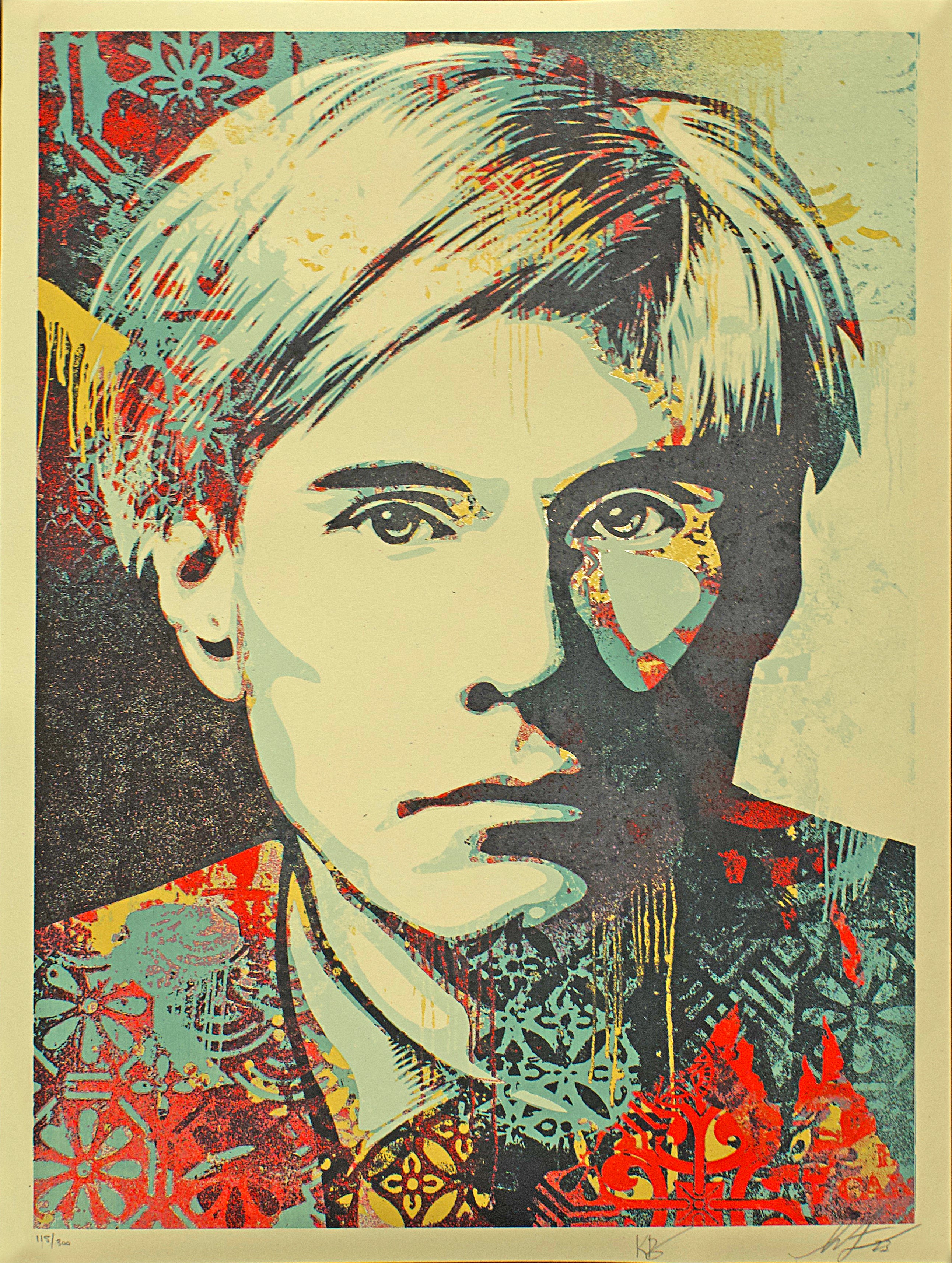 Andy Warhol Collage (Color)