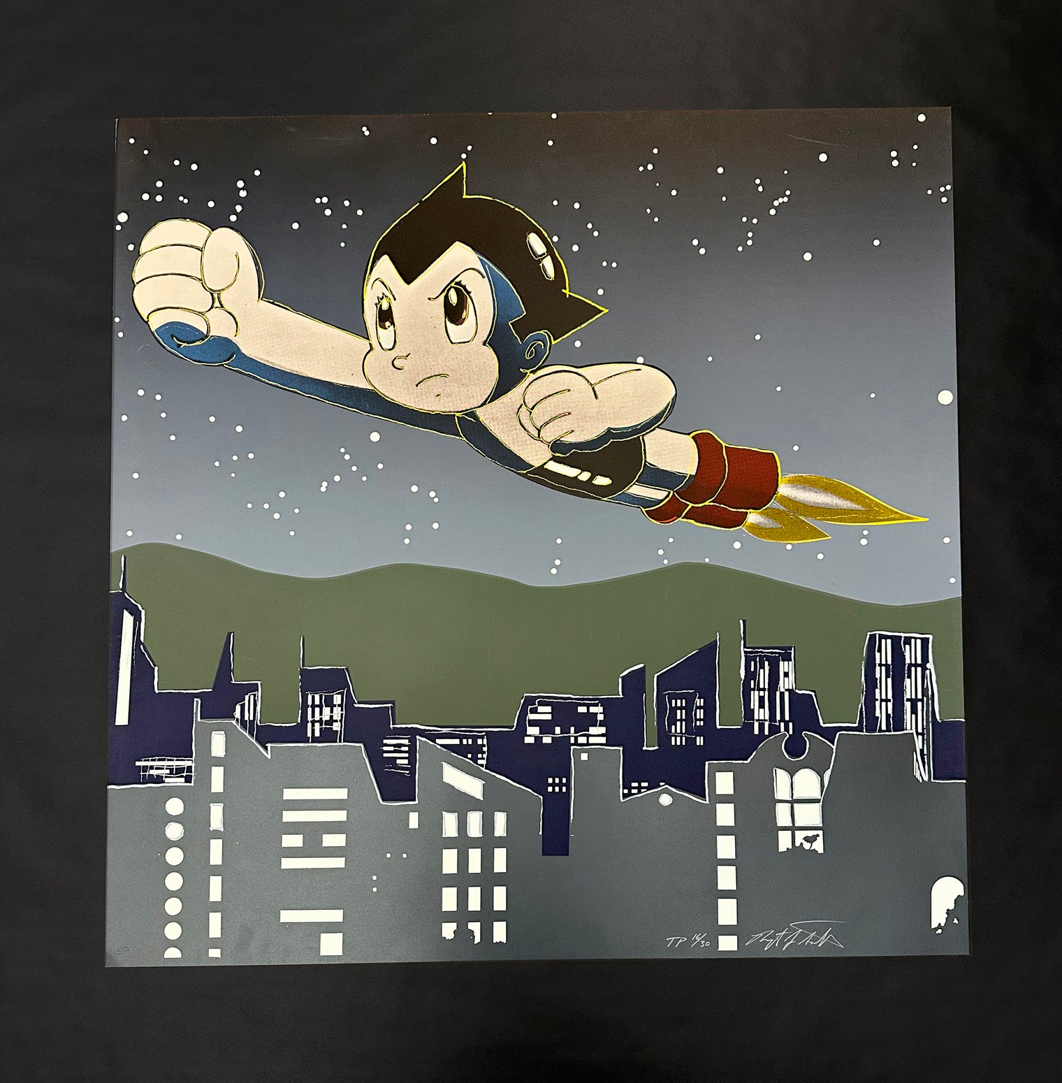Astroboy (Trial Proof), Screenprint