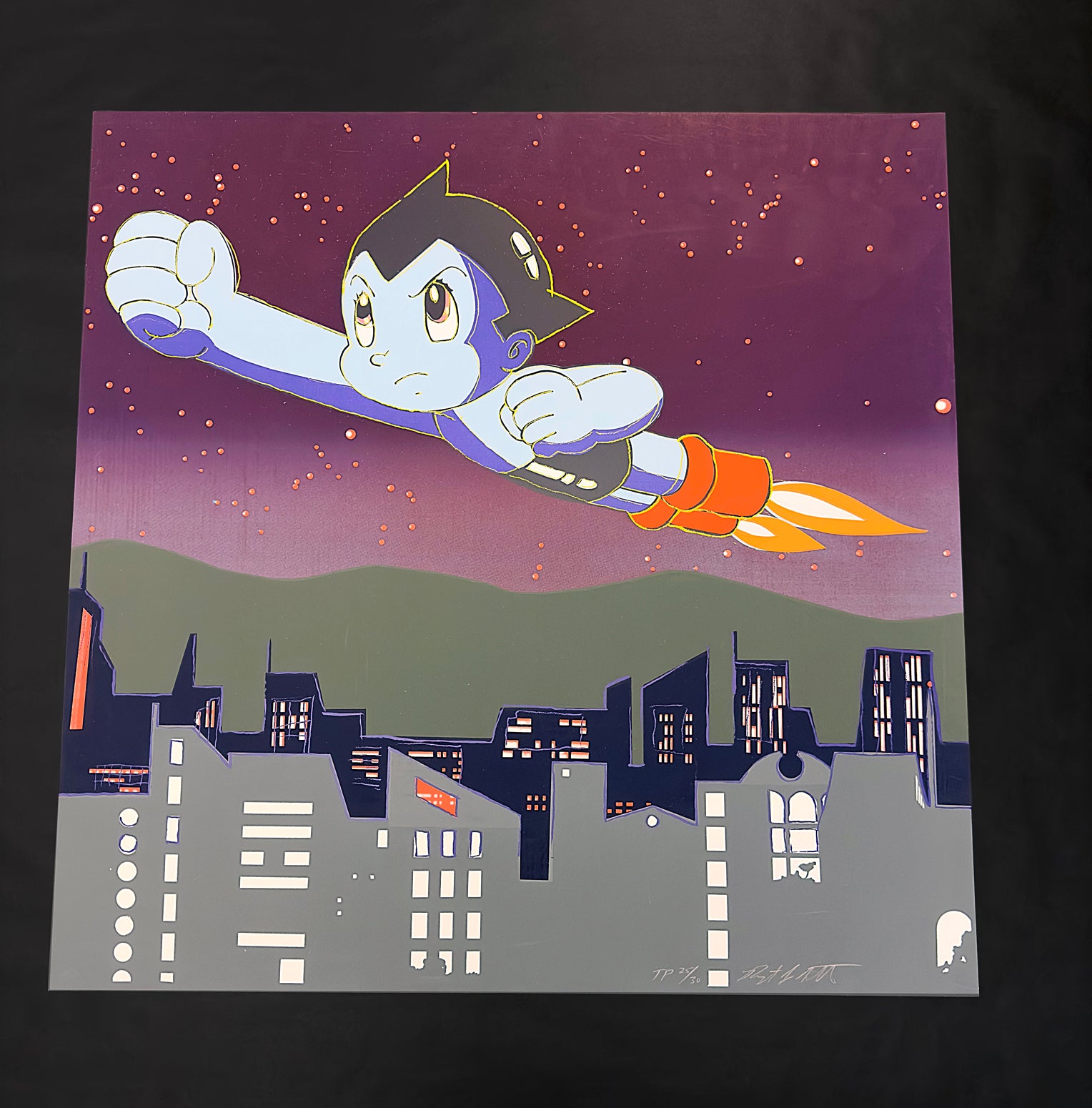 Astroboy (Trial Proof), Screenprint