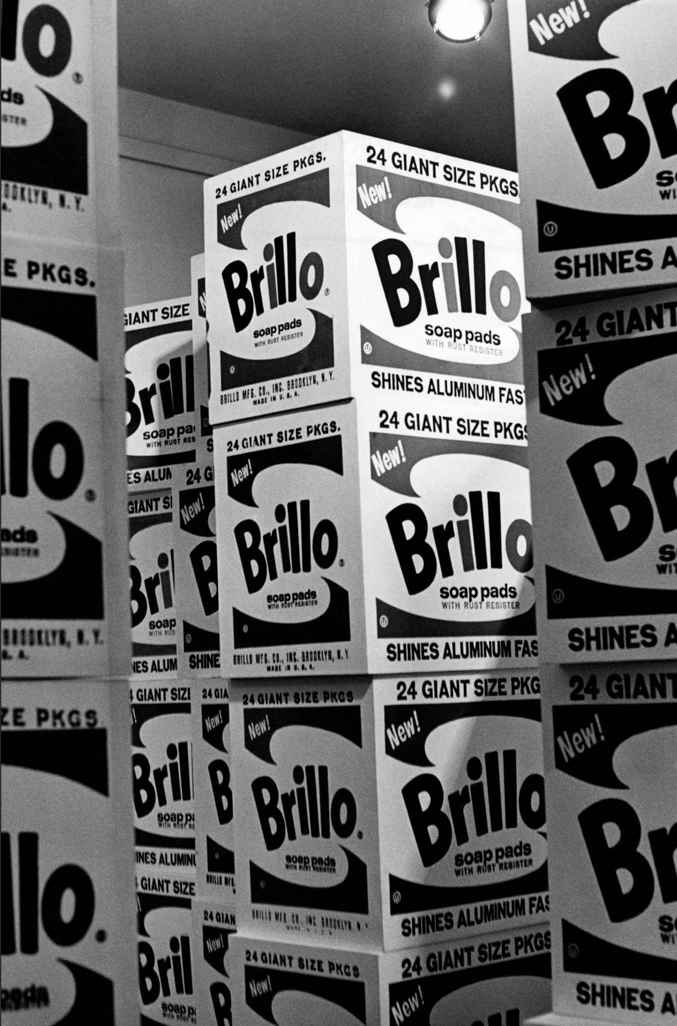 Brillo Box Sculptures, Stable Gallery, NYC 1964