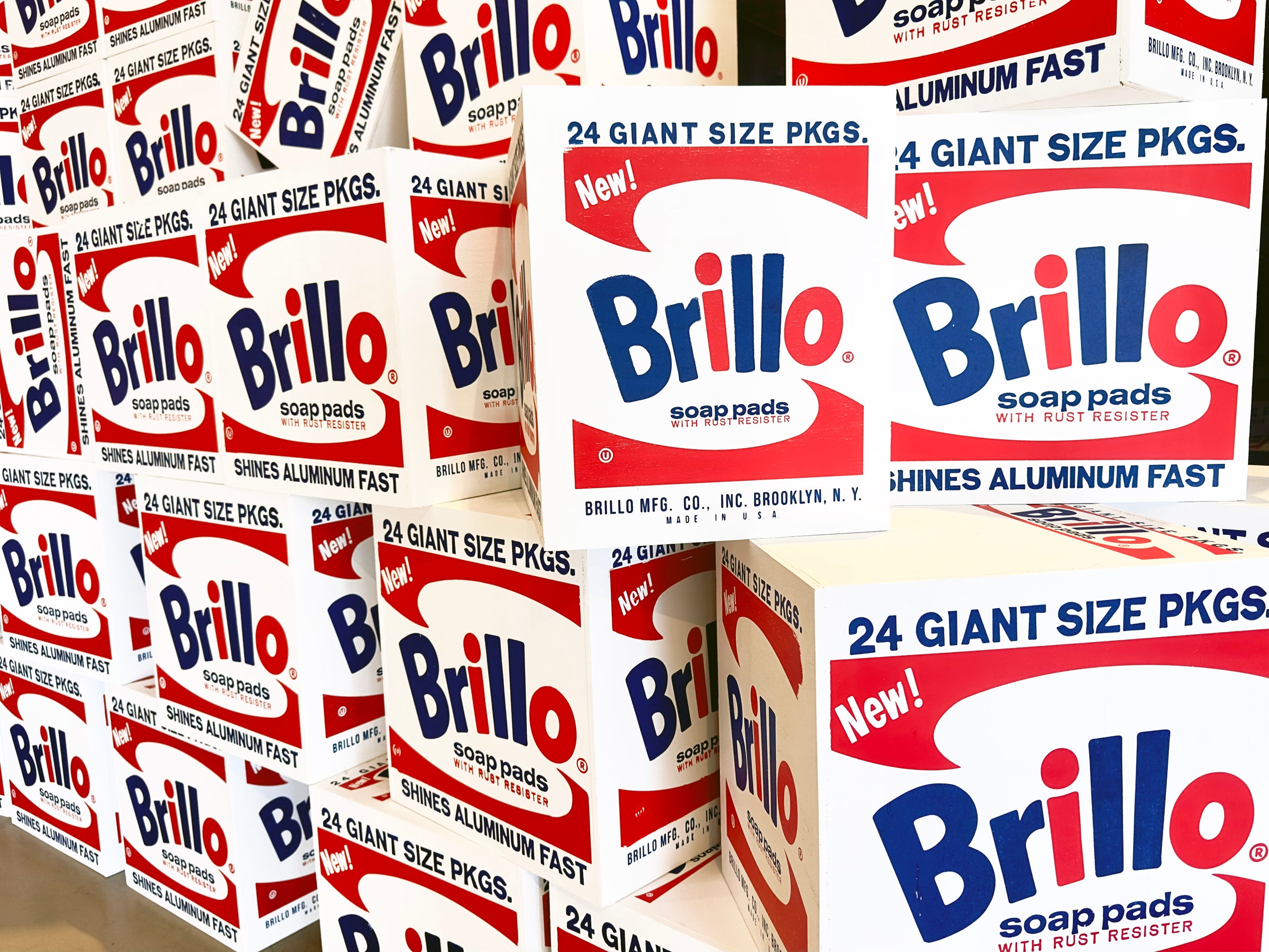 Warho™ Brillo Boxes