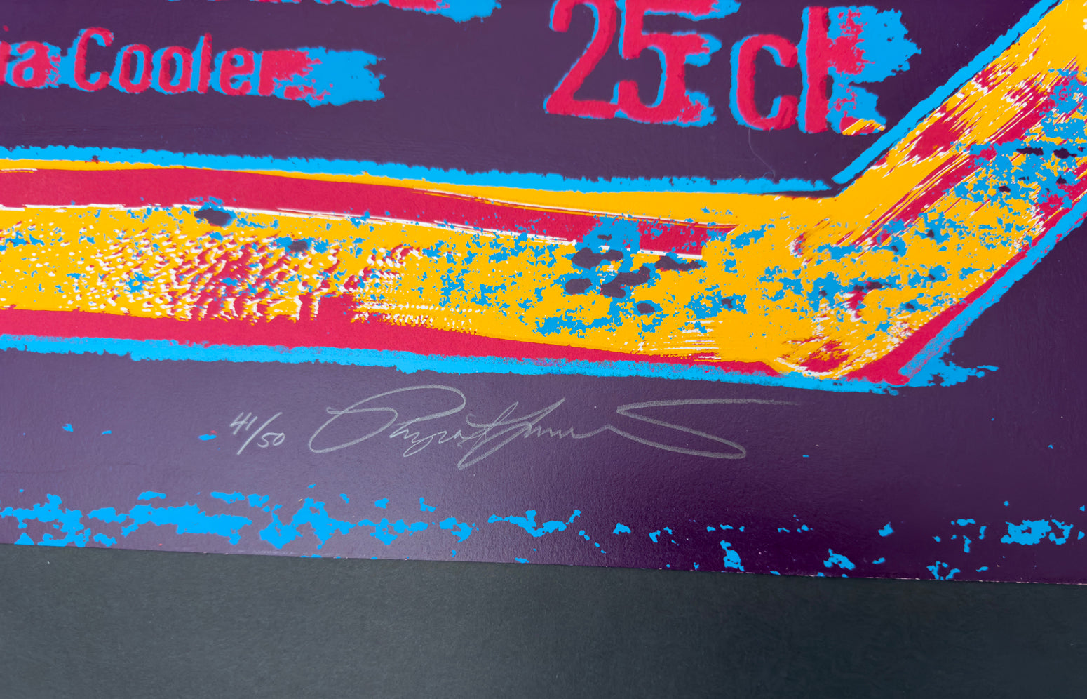 California Cooler, Screenprint