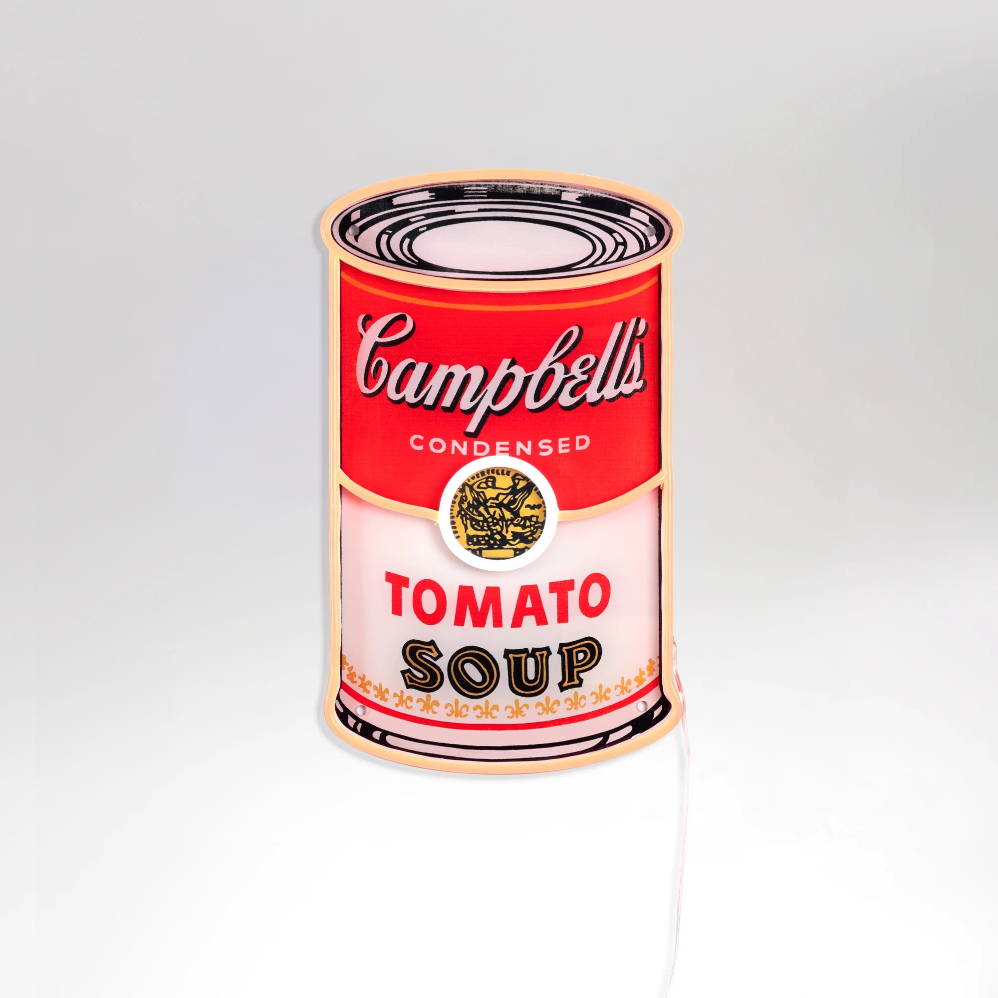 Campbell's Soup Can by Andy Warhol Neon Sign