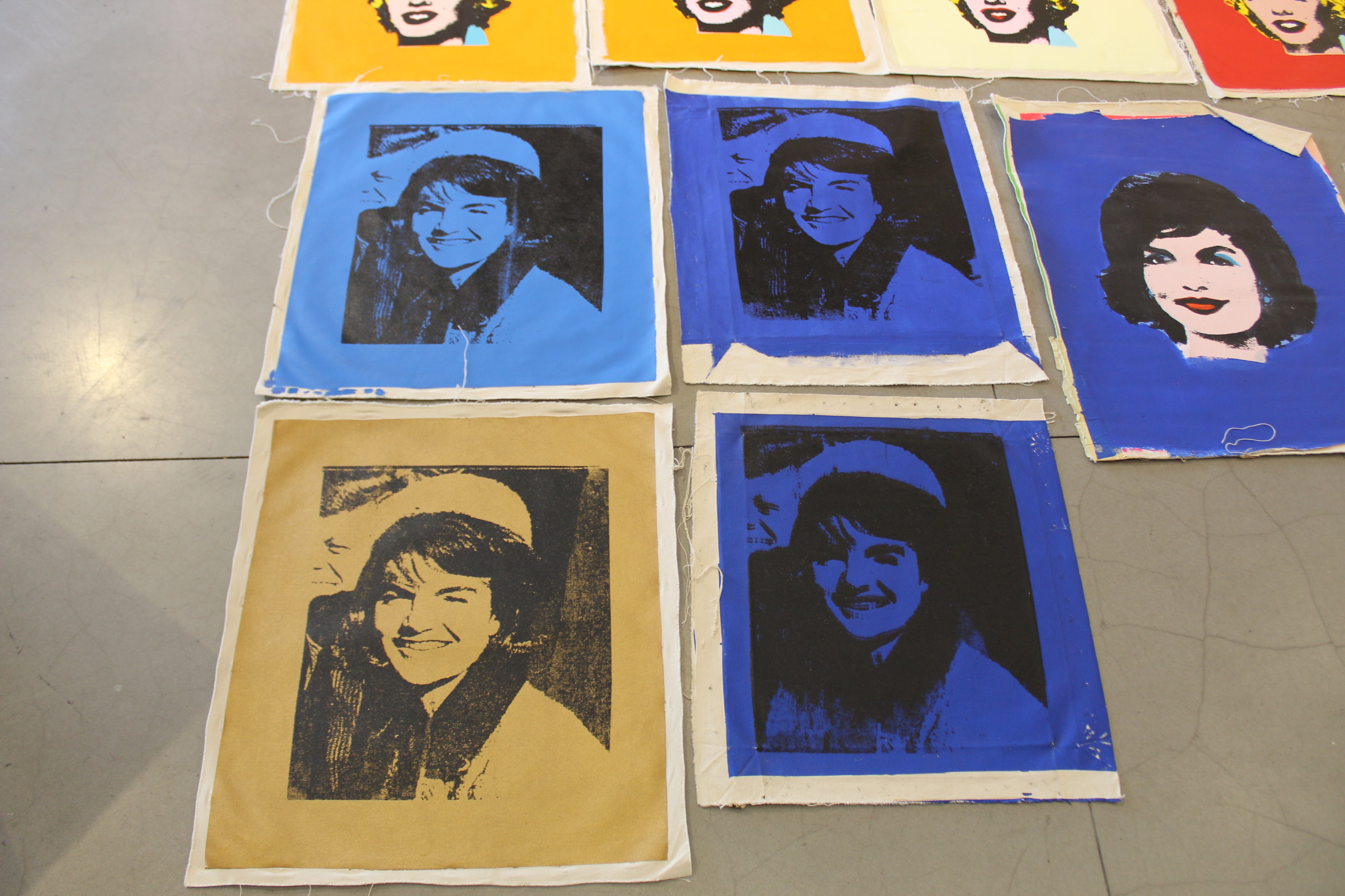 Jackie Kennedy (Gold) - Canvas Print