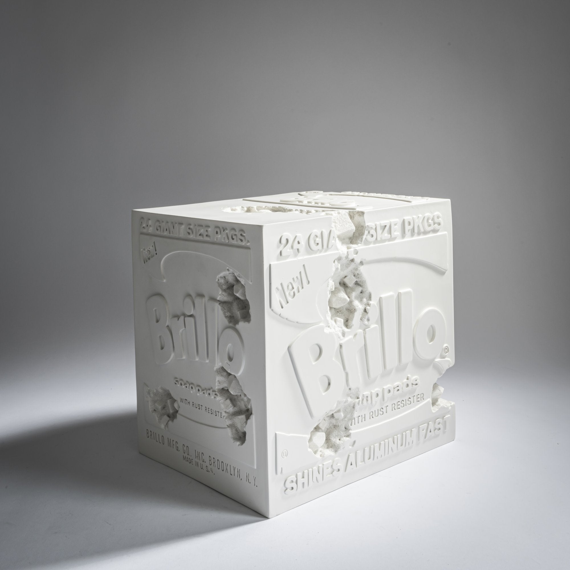 Eroded Brillo Box