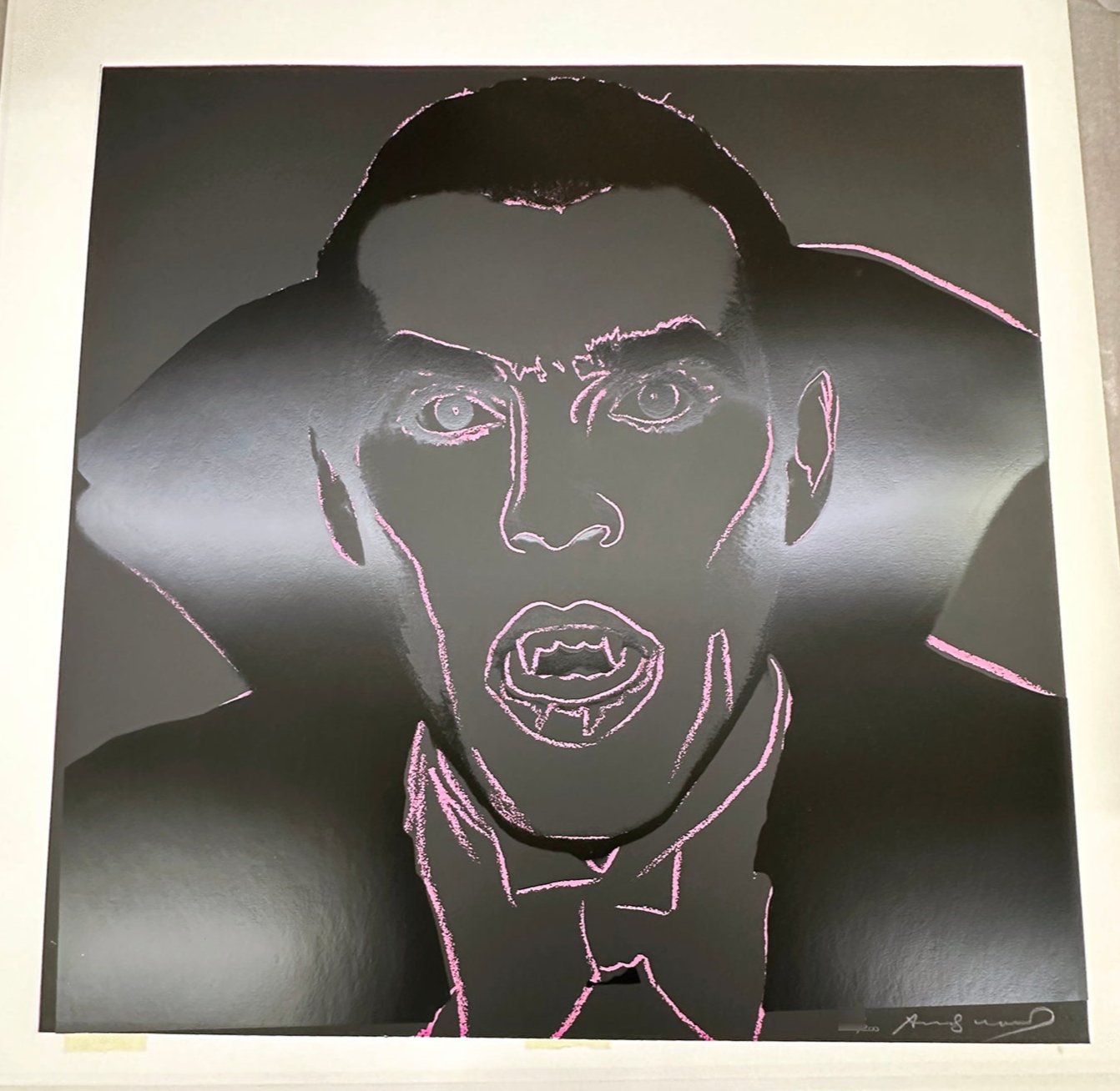Andy Warhol - Dracula Screen Print (FS II.264)