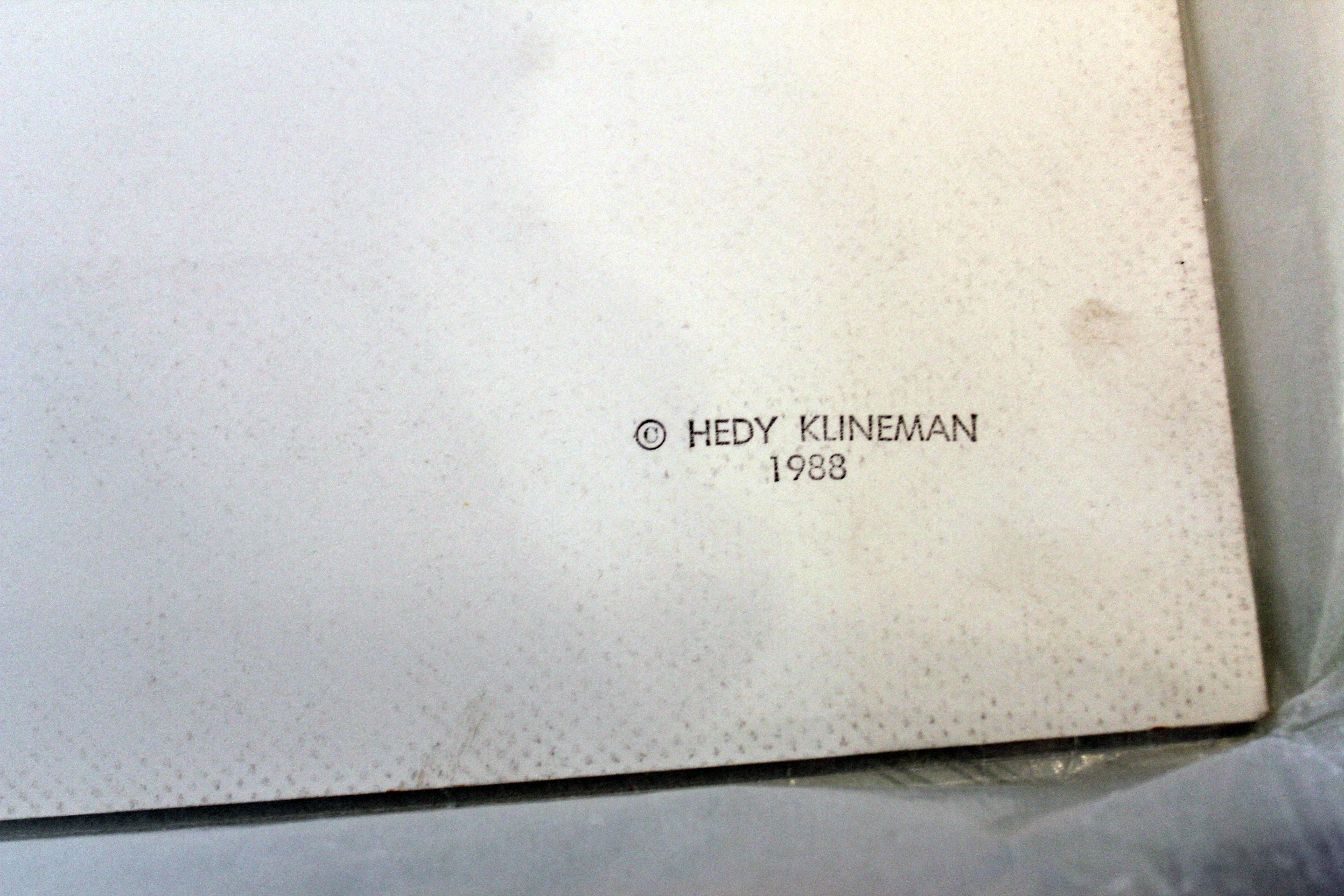 Fashion Portrait of Andy Warhol (Rupert Jasen Smith and Hedy Klineman), Screenprint with Diamond Dust