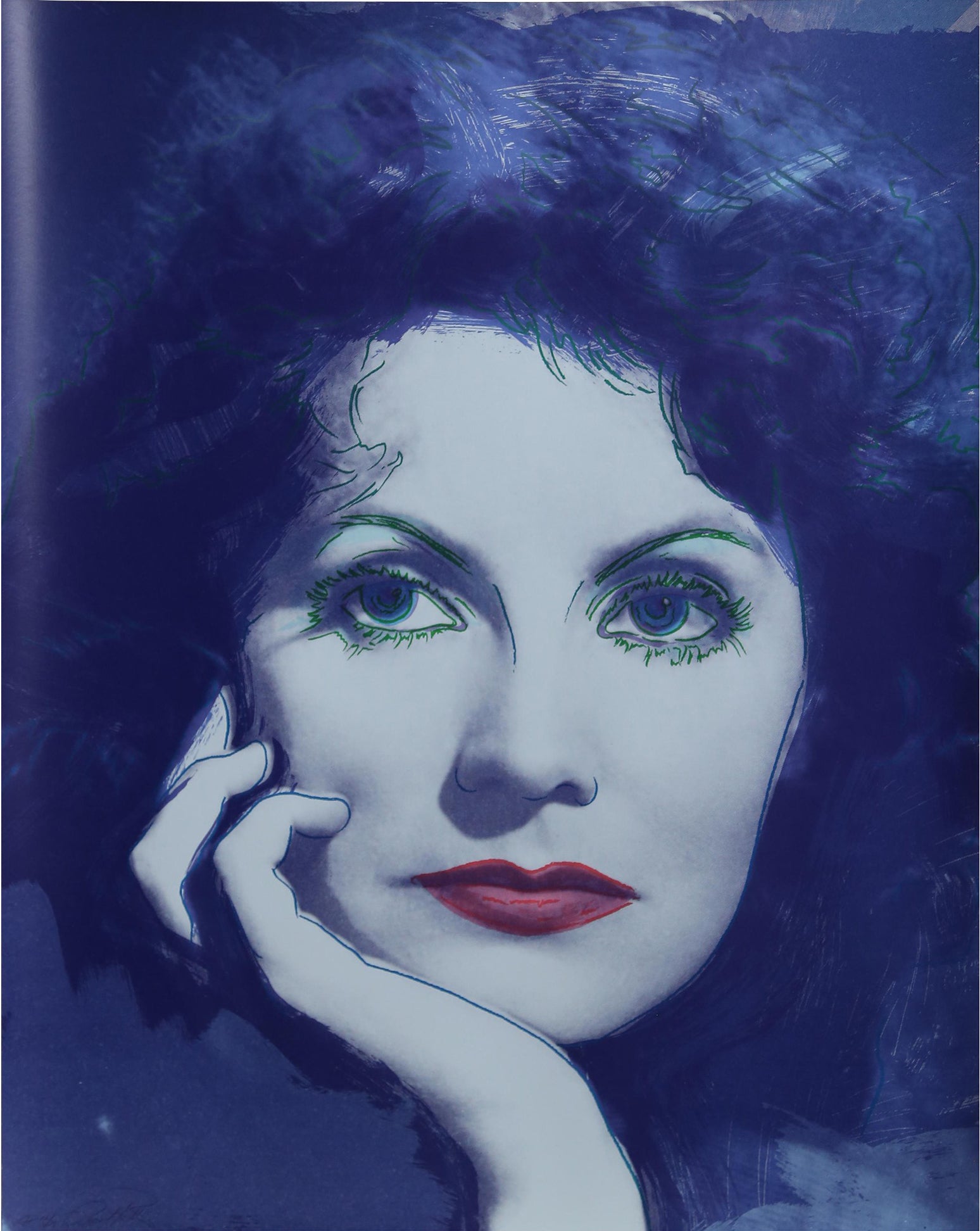 Greta Garbo Complete Portfolio, Set of 6 Screenprints