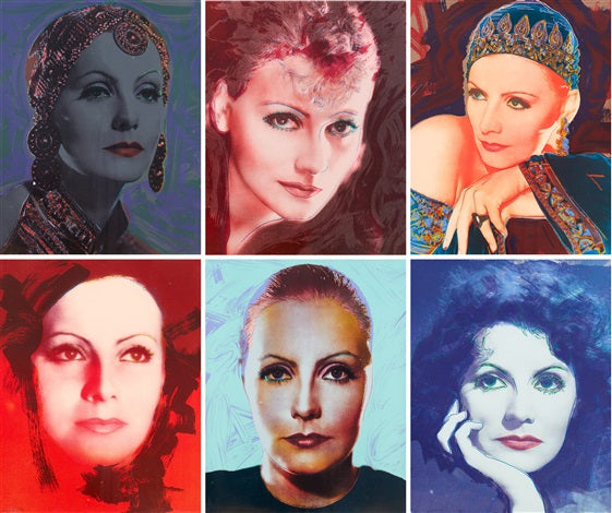 Greta Garbo Complete Portfolio, Set of 6 Screenprints