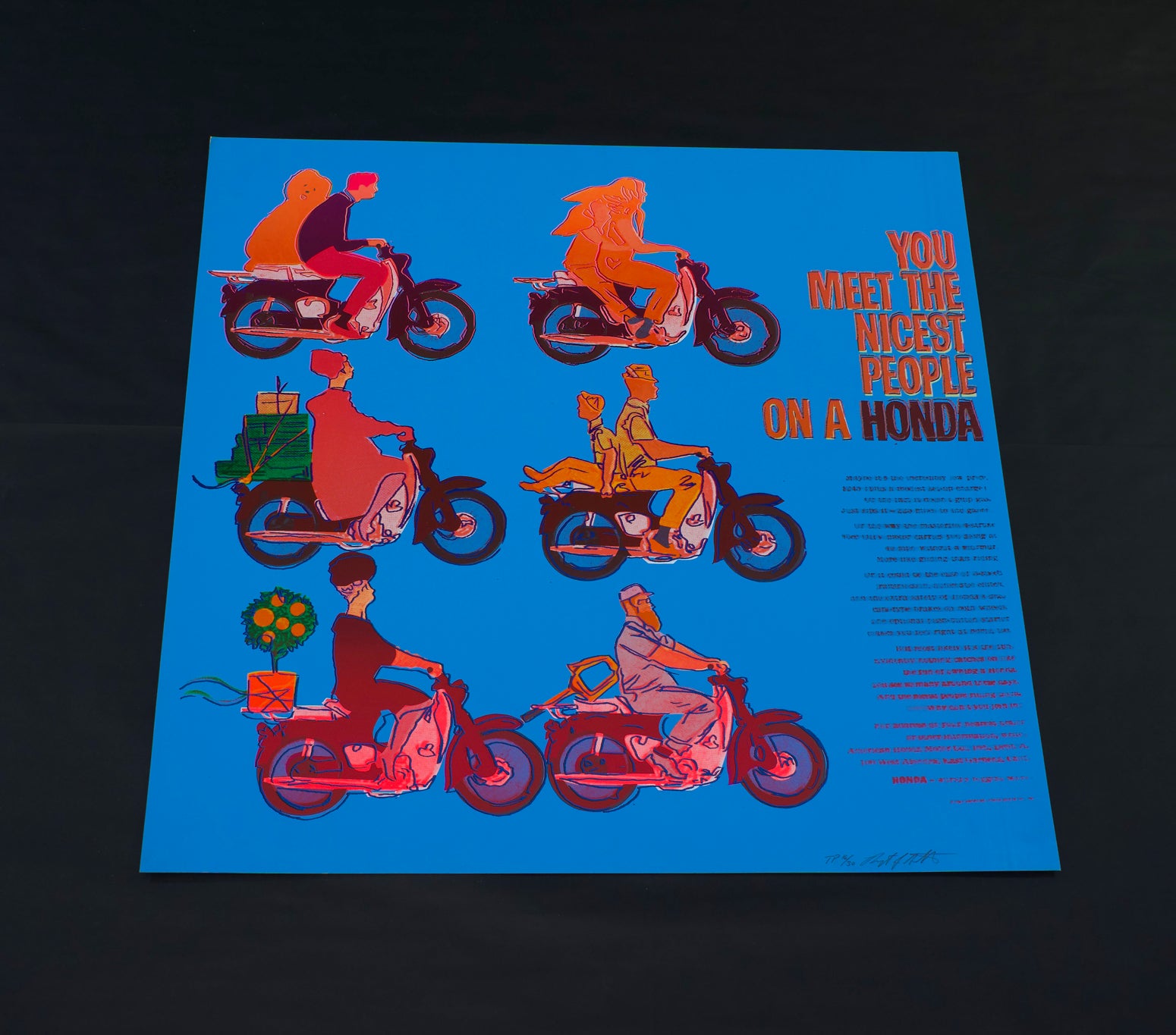 Honda (Trial Proof), Screenprint