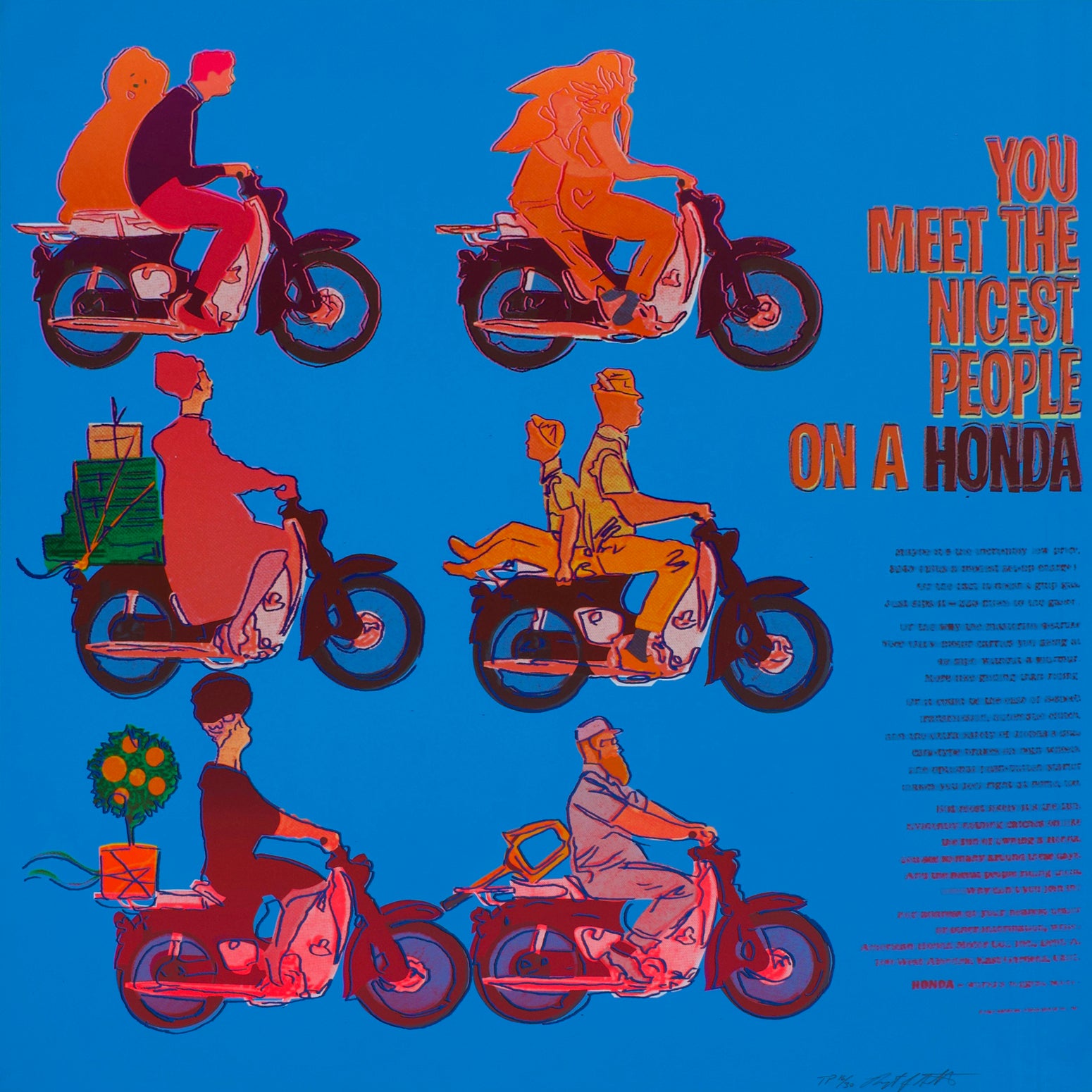 Honda (Trial Proof), Screenprint