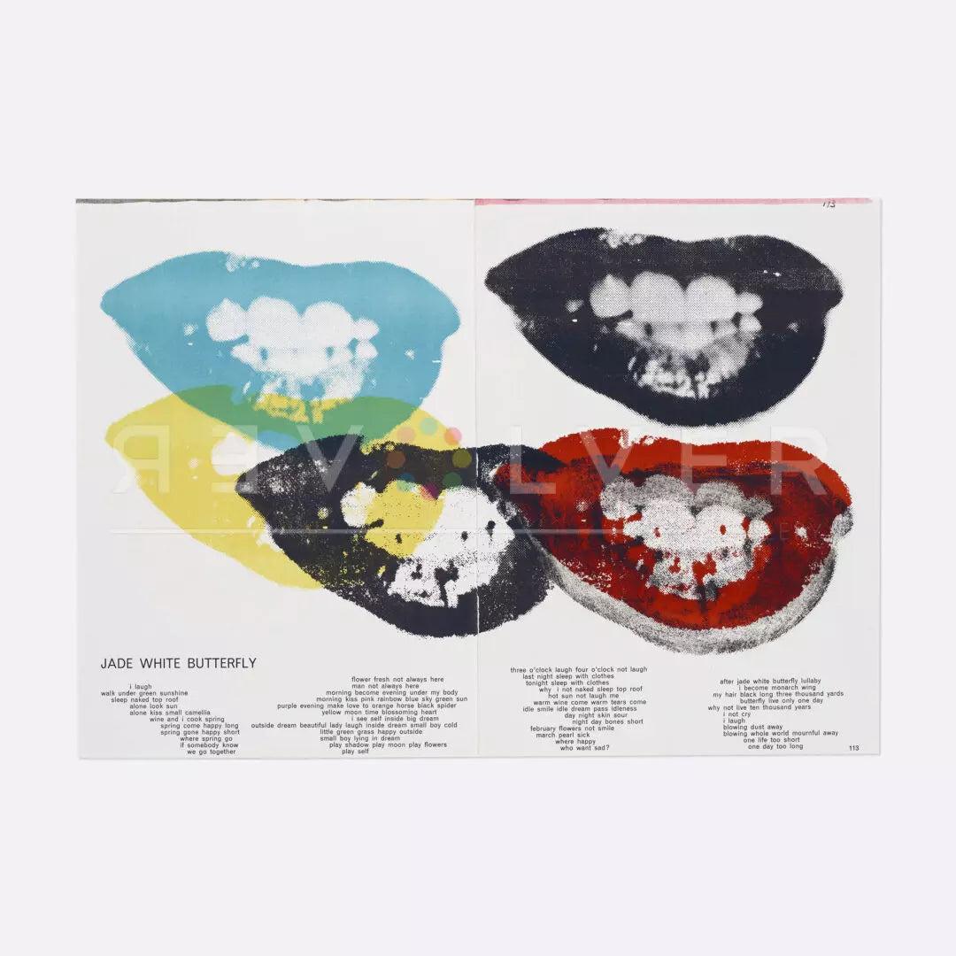 Andy Warhol - Marilyn Monroe I Love Your Kiss Forever Forever (FS II.5)