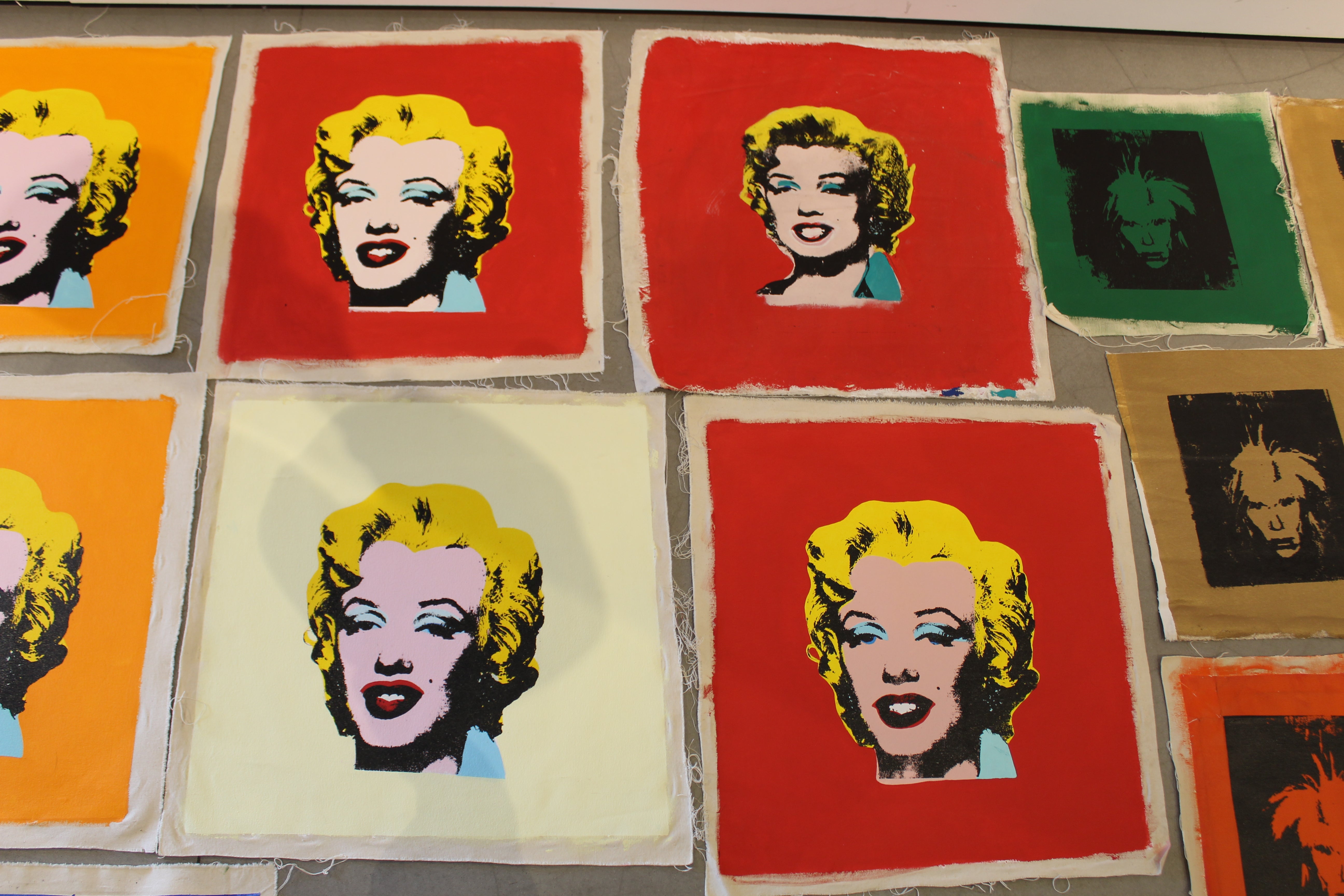 Marilyn Monroe (Red) - Canvas Print