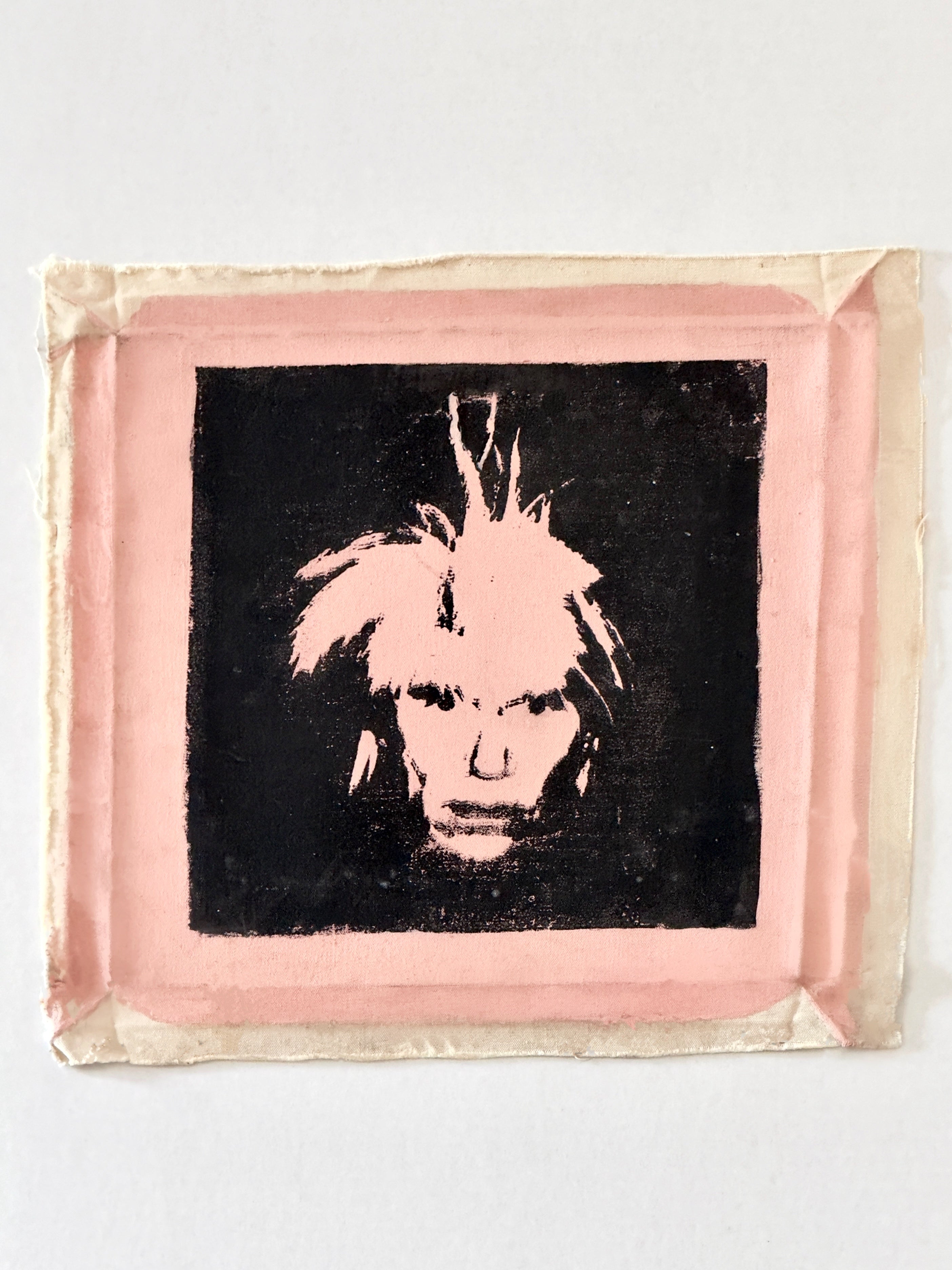 Fright Wig (Pink) - Canvas Print