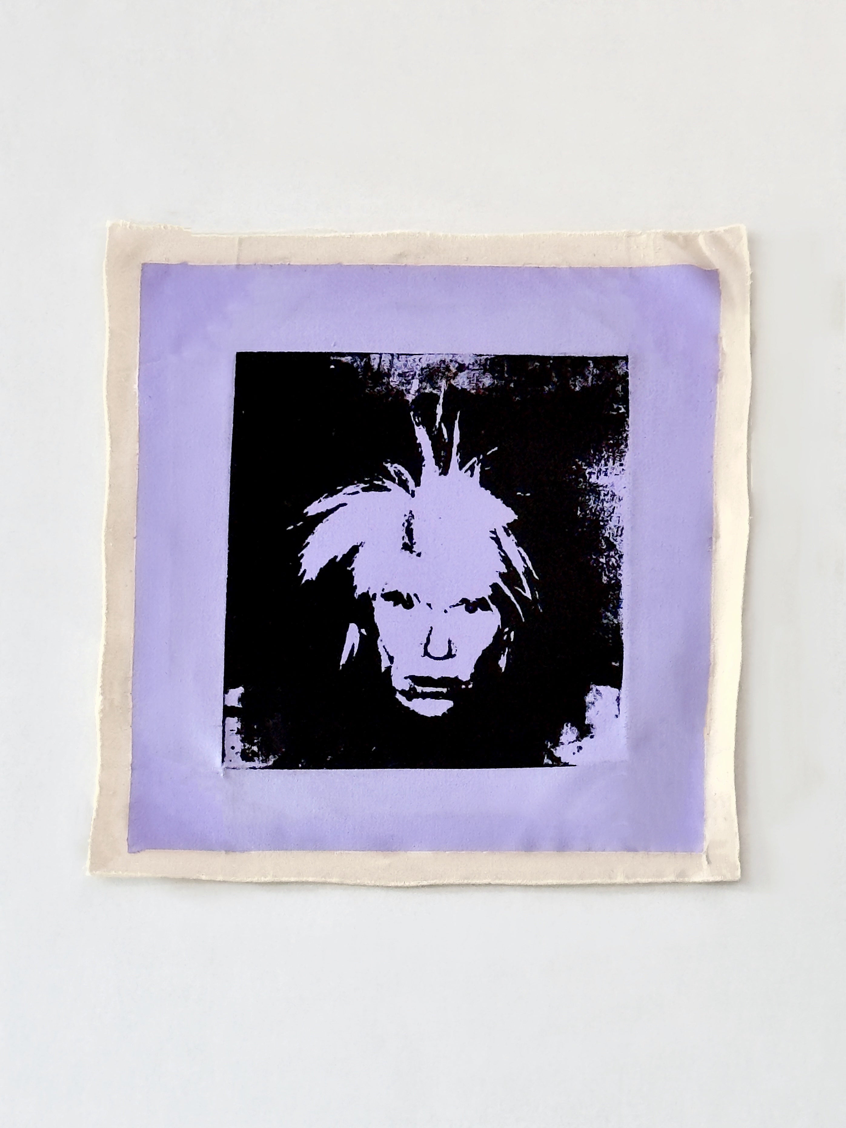 Fright Wig (Purple) - Canvas Print