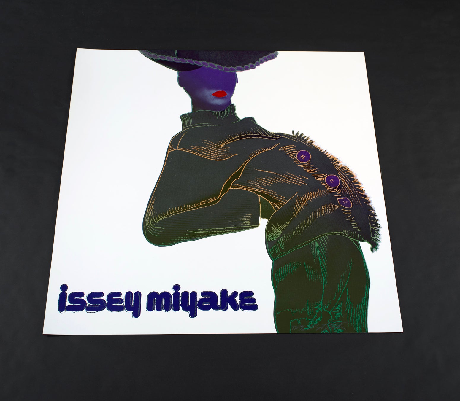 Issey Miyake (Trial Proof), Screenprint