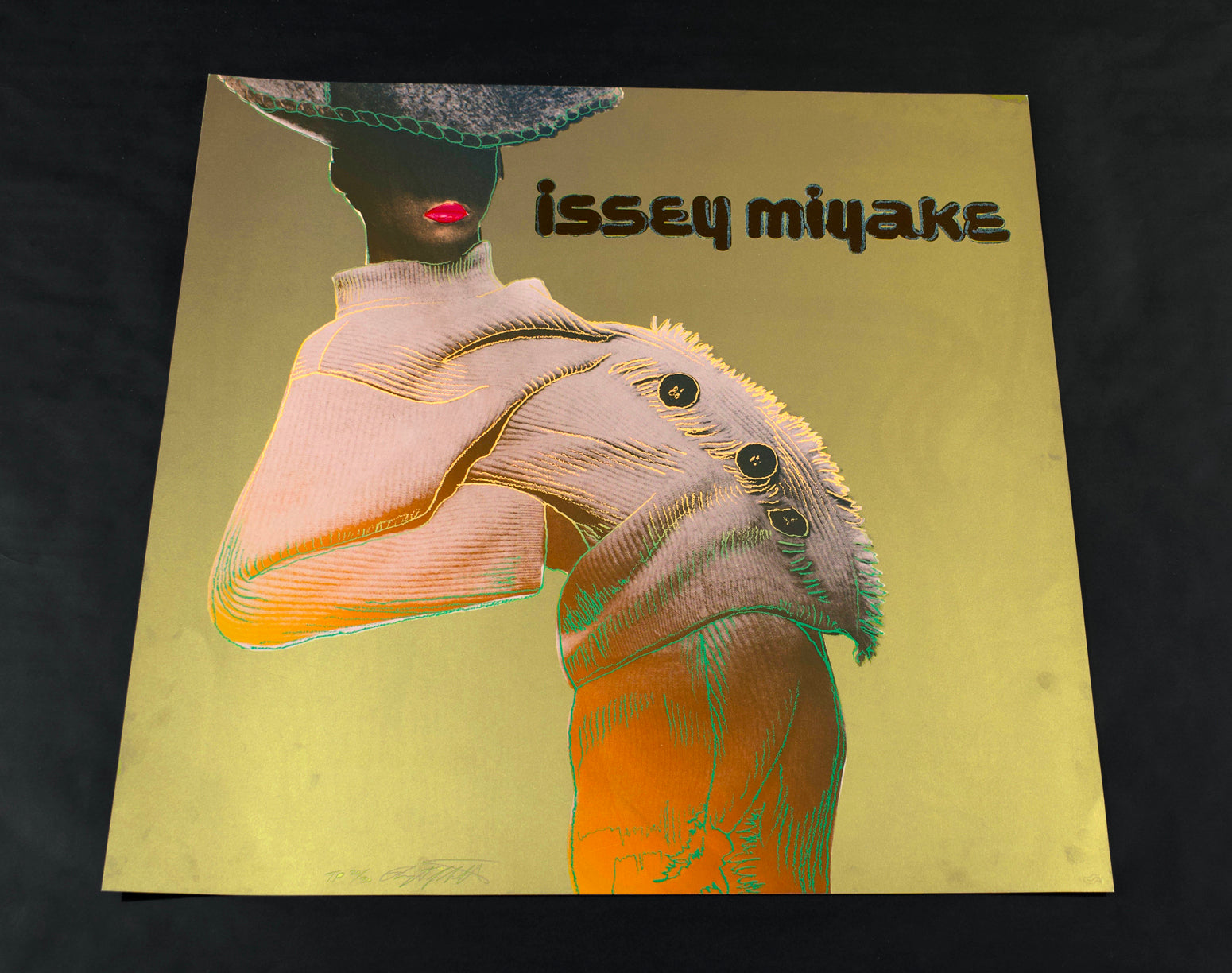 Issey Miyake (Trial Proof), Screenprint