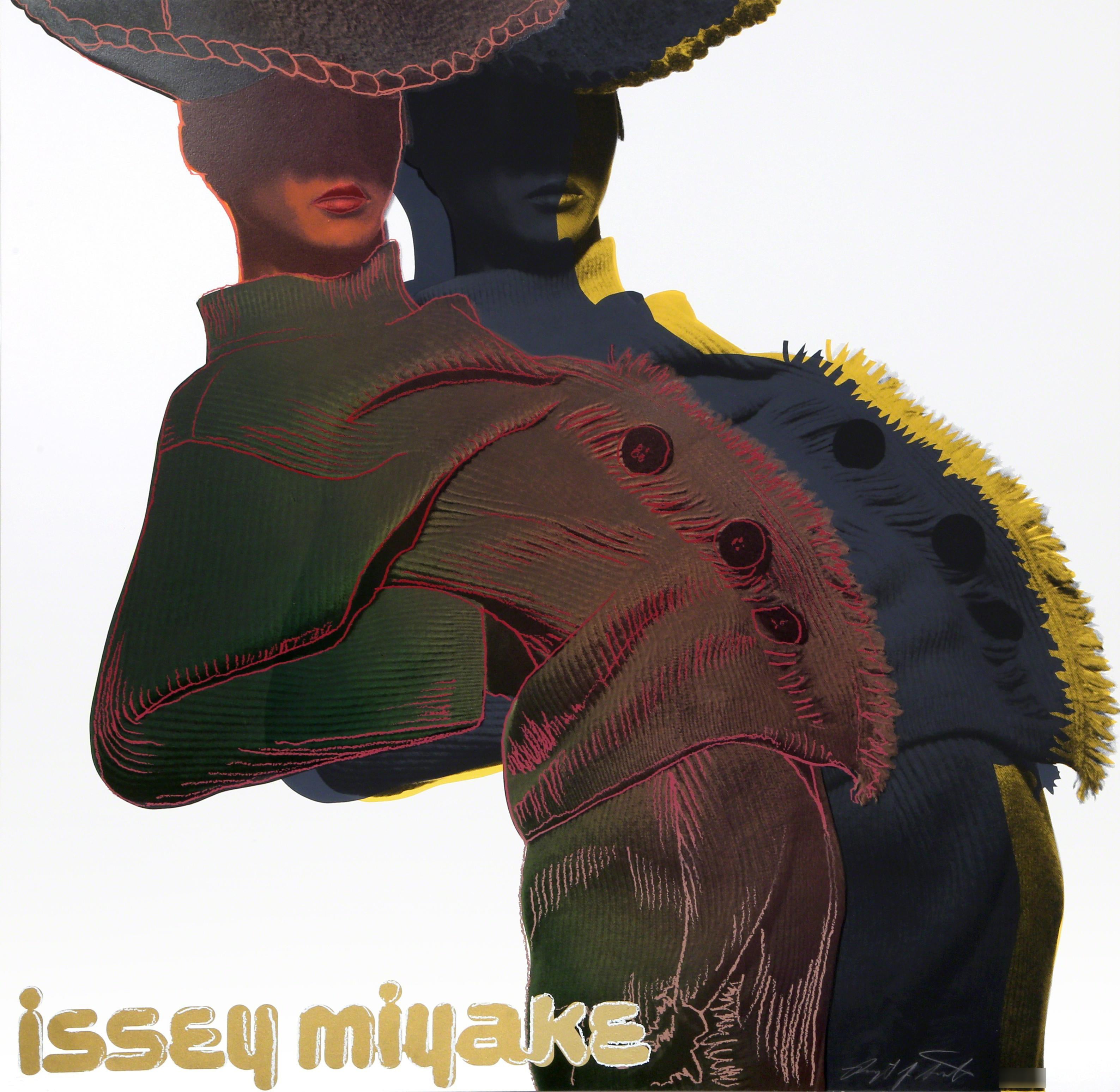 Issey Miyake (from the Homage to Andy Warhol Portfolio), Screenprint