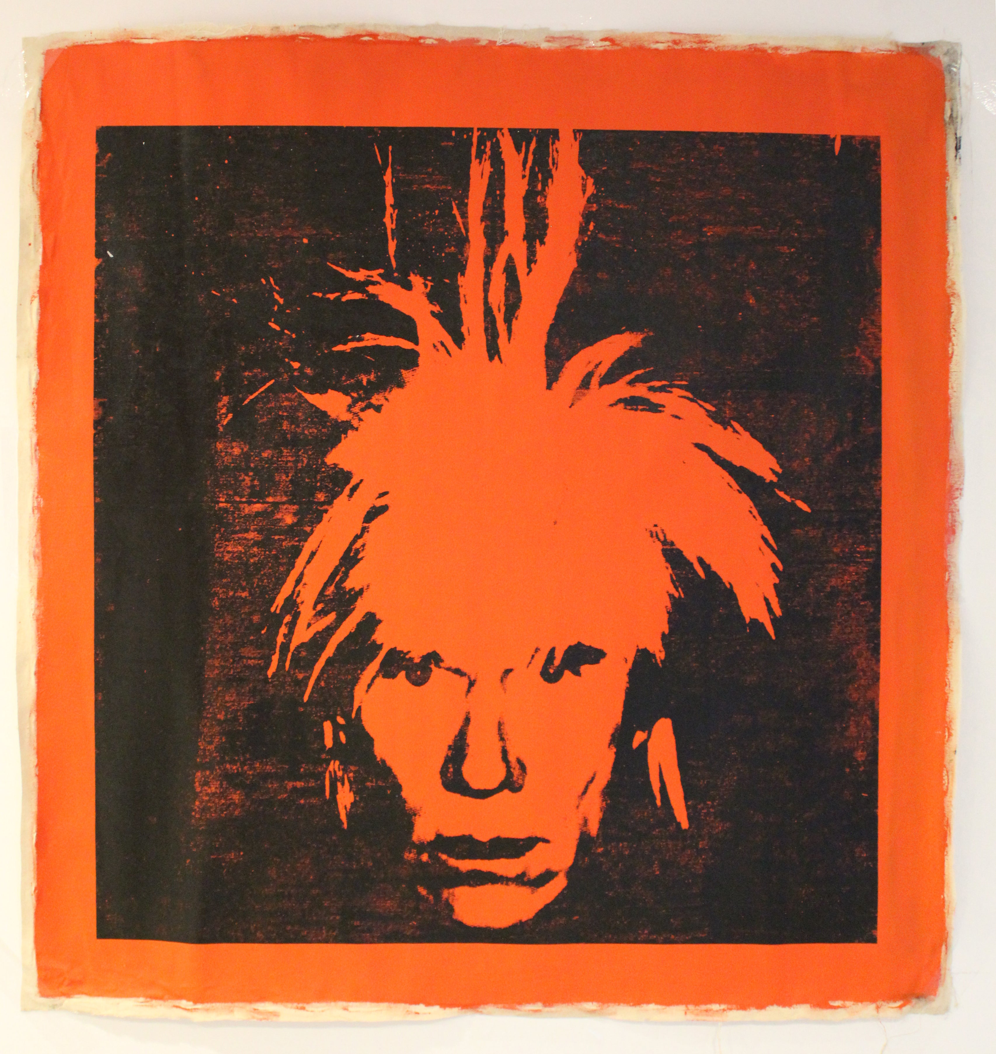 Fright Wig (Red) - Canvas Print