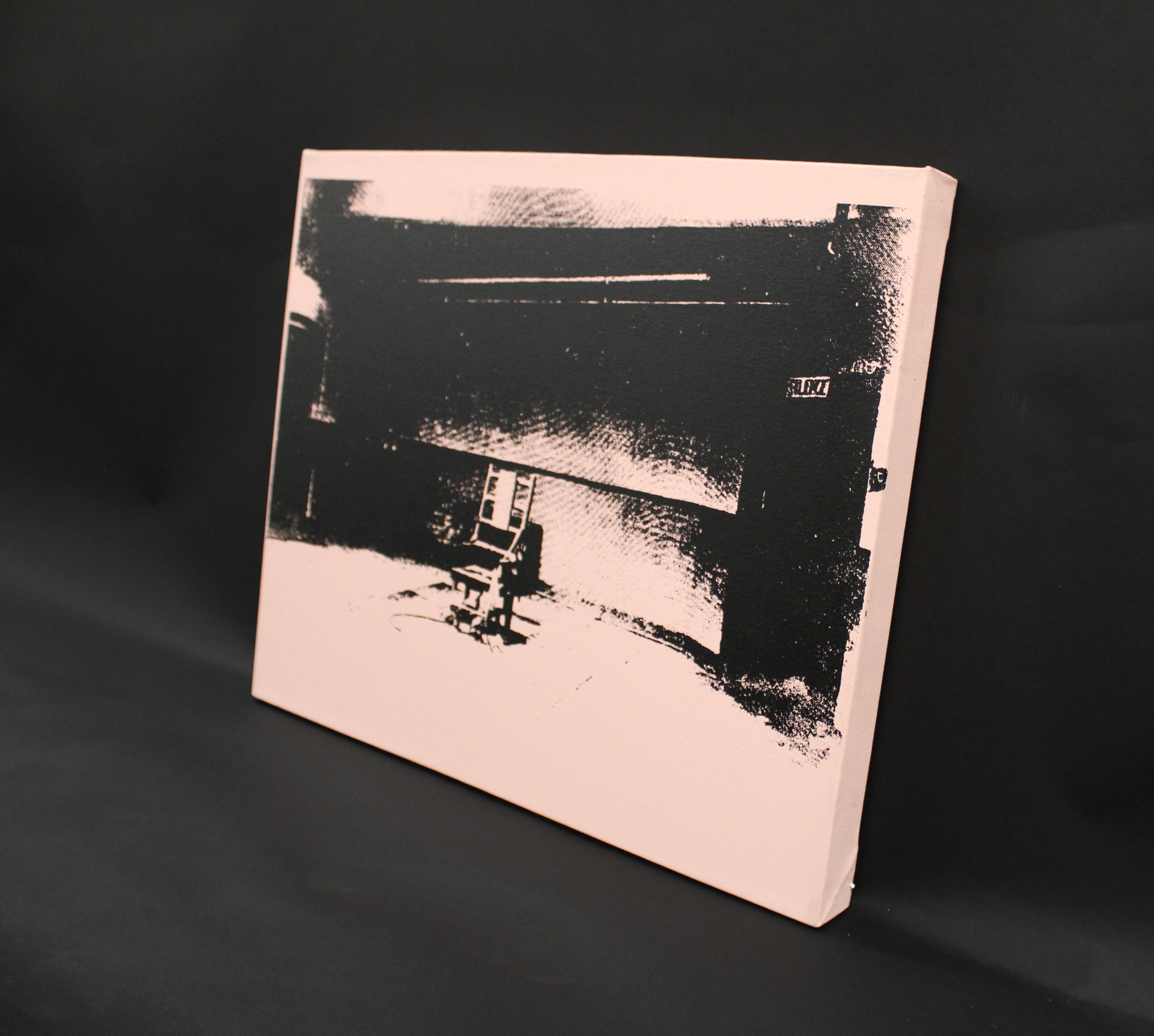 Electric Chair (Pink) - Canvas Print