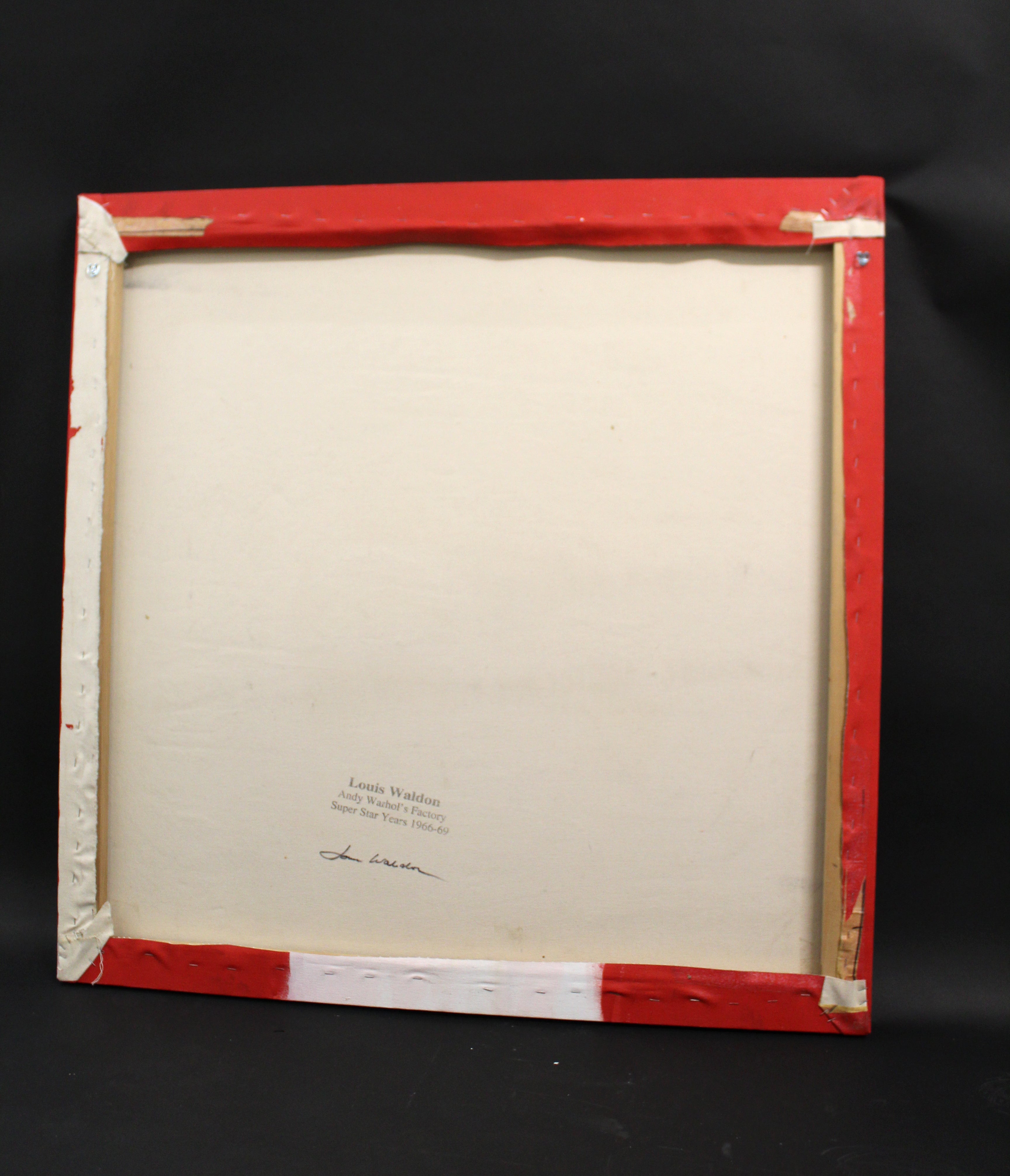 Jackie Kennedy (Red) - Canvas Print