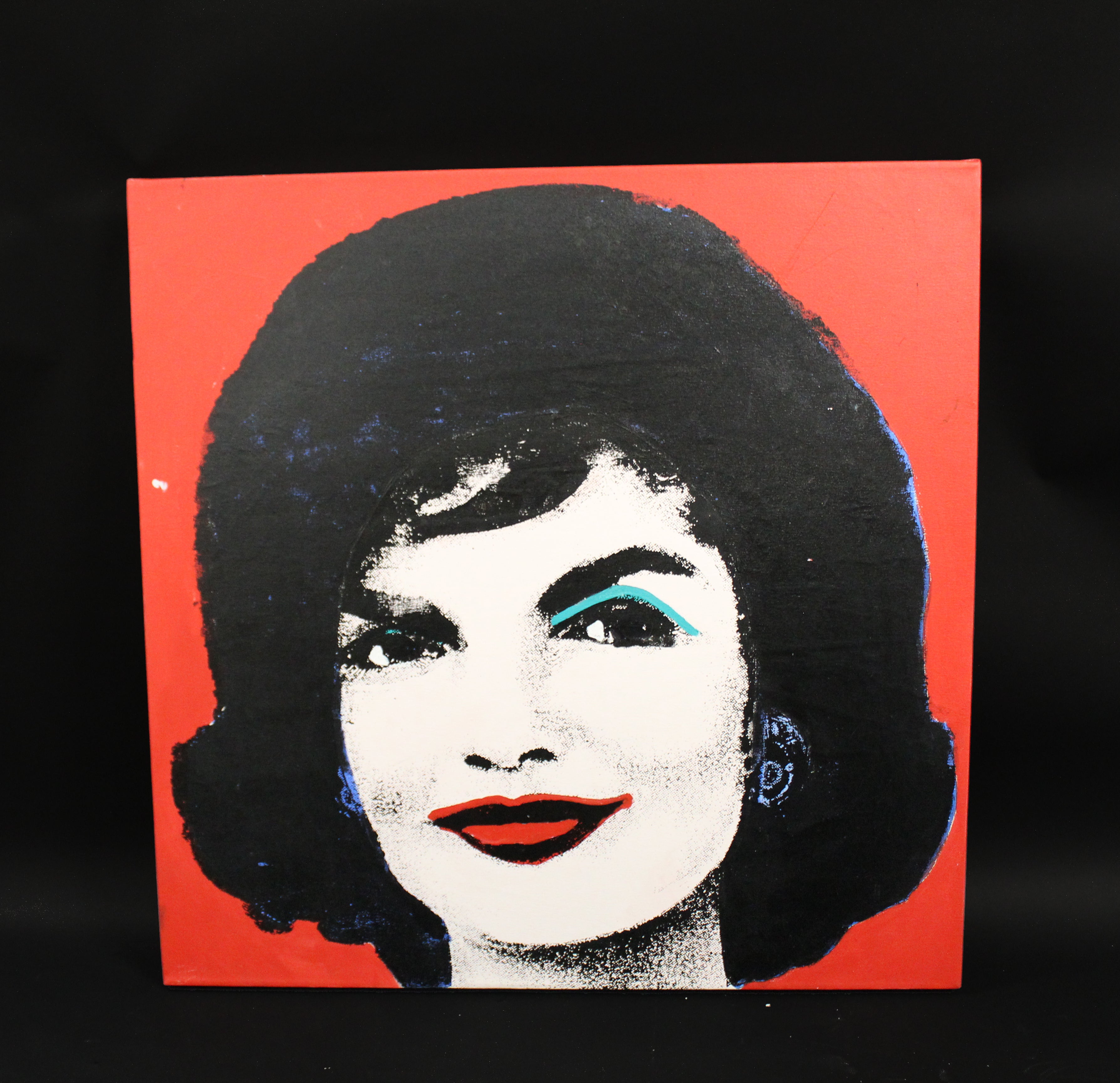 Jackie Kennedy (Red) - Canvas Print