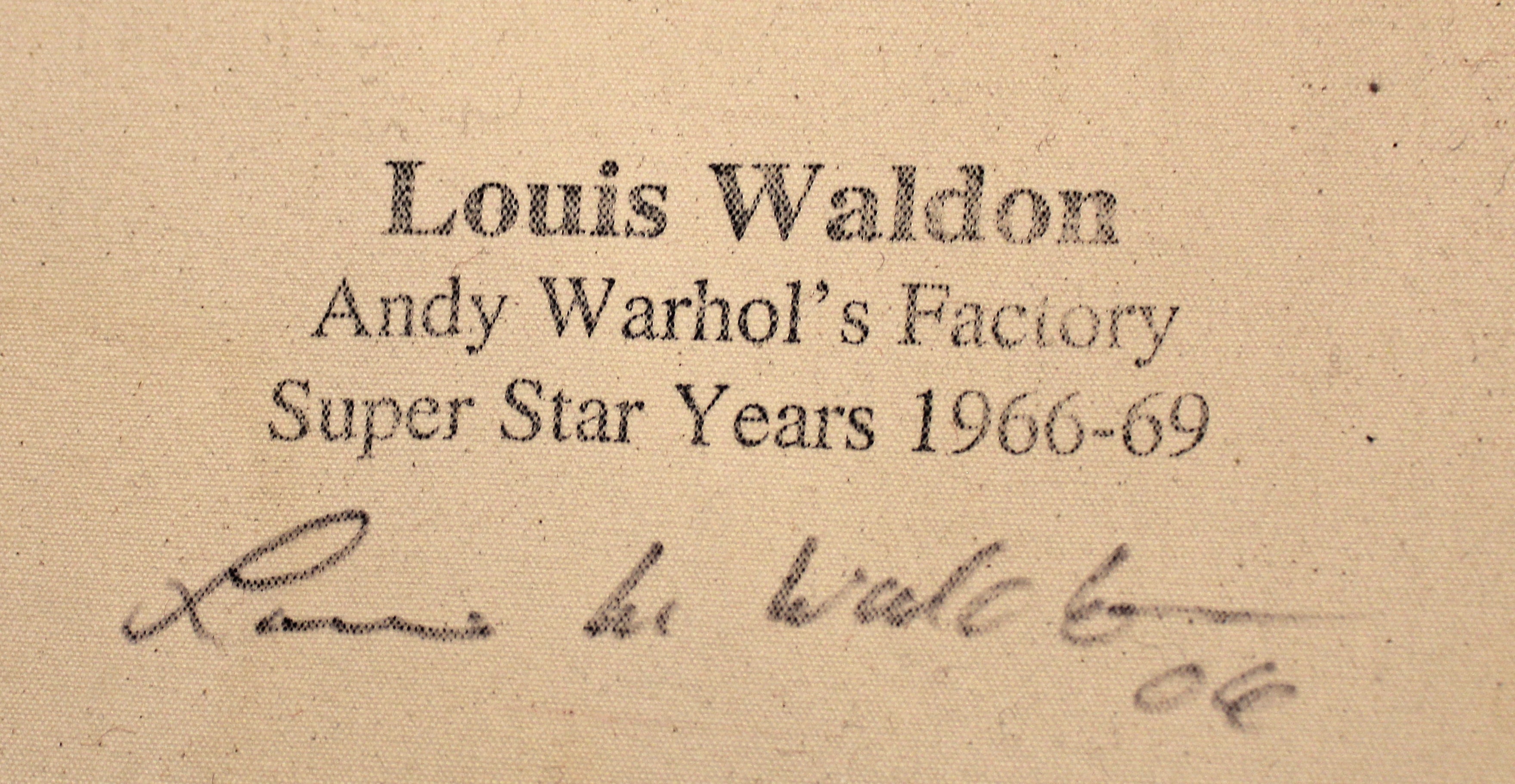 Double Mona Lisa (Blue) - Canvas Print