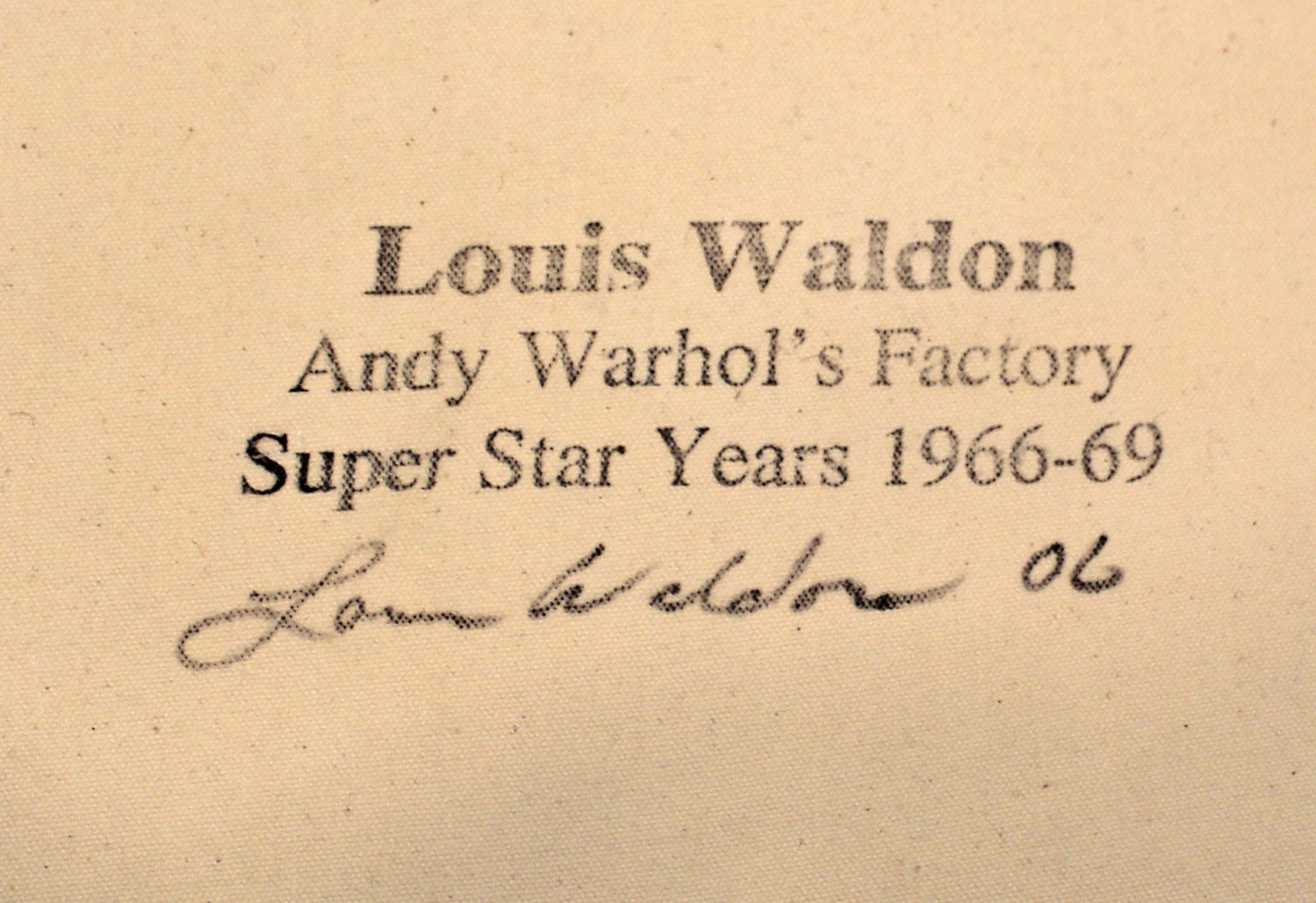 Double Marilyn Monroe (Negative) - Canvas Print