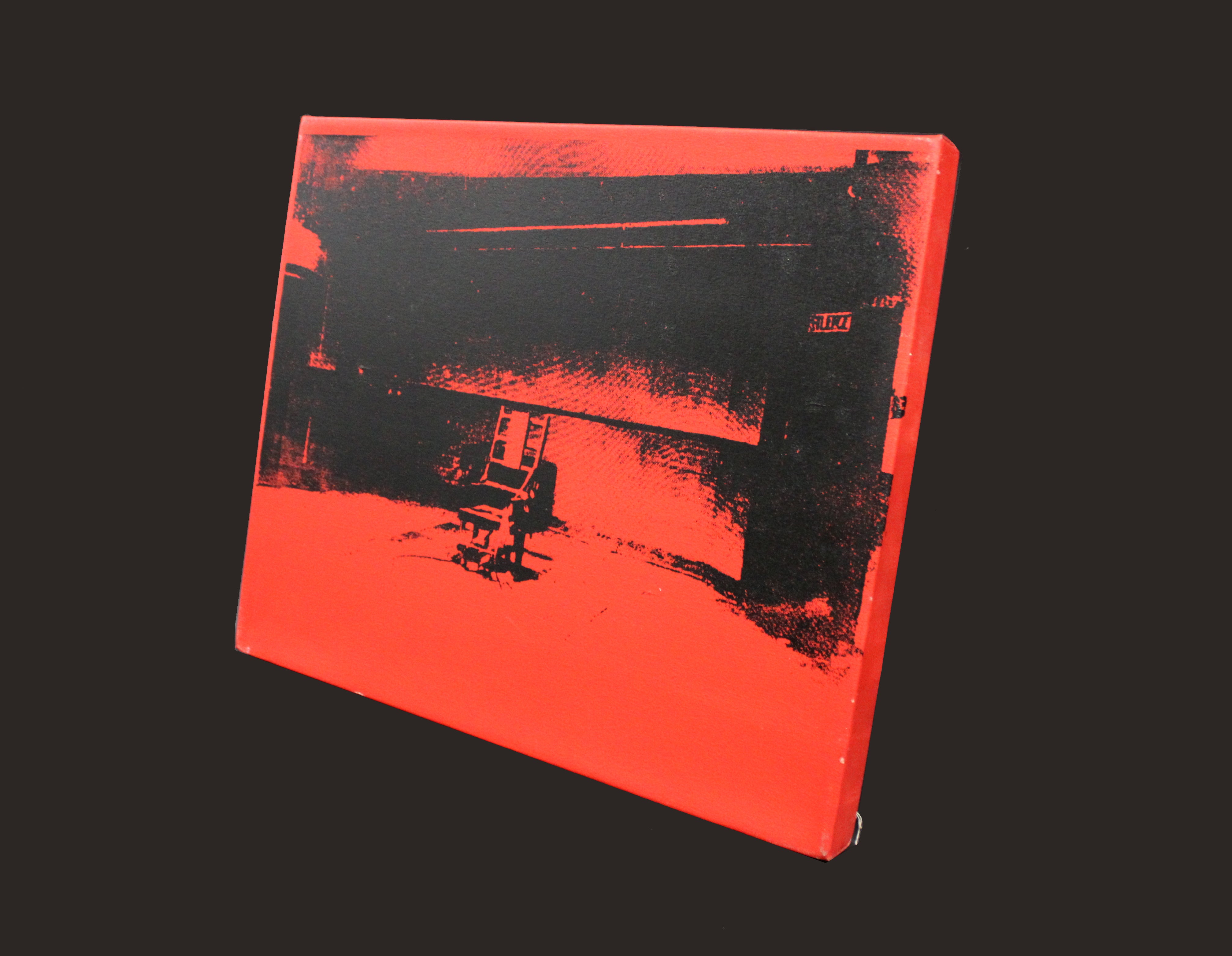 Electric Chair (Red) - Canvas Print
