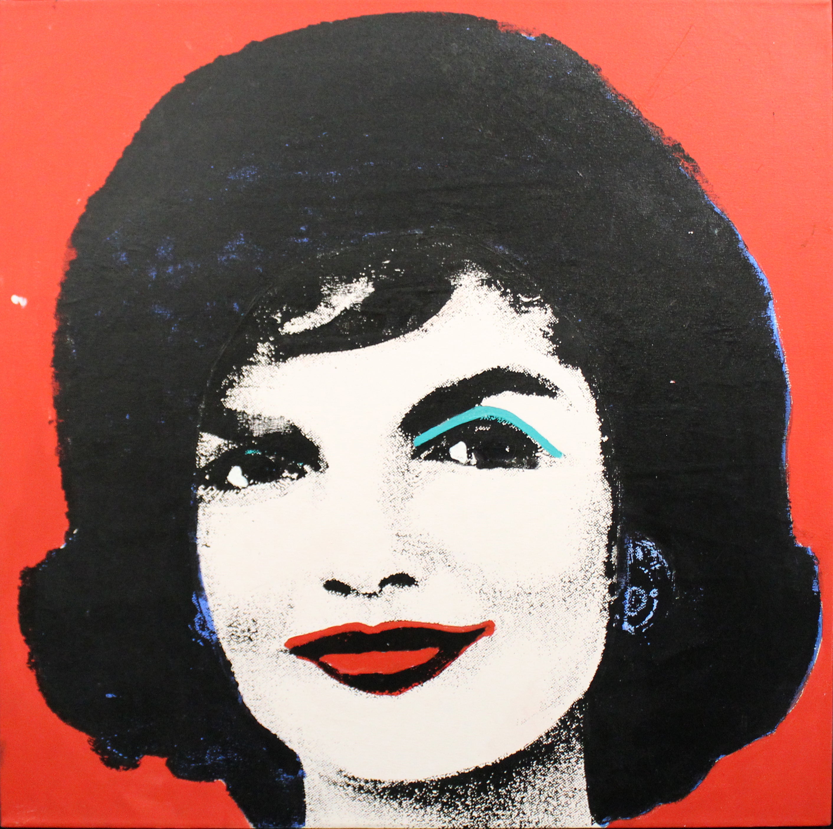 Jackie Kennedy (Red) - Canvas Print