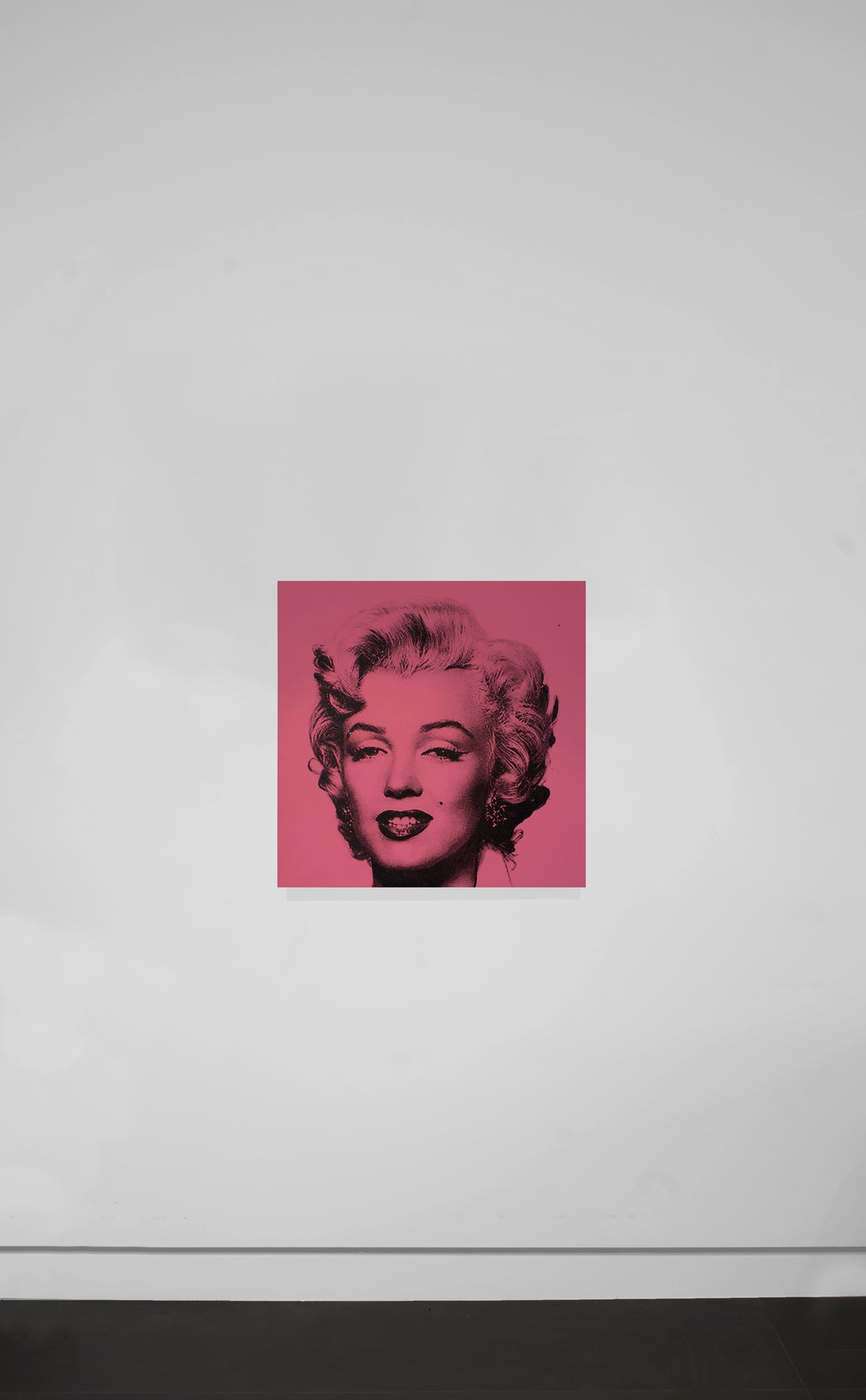 Marilyn Monroe (Pink) - Screenprint on Canvas 20" x 20"