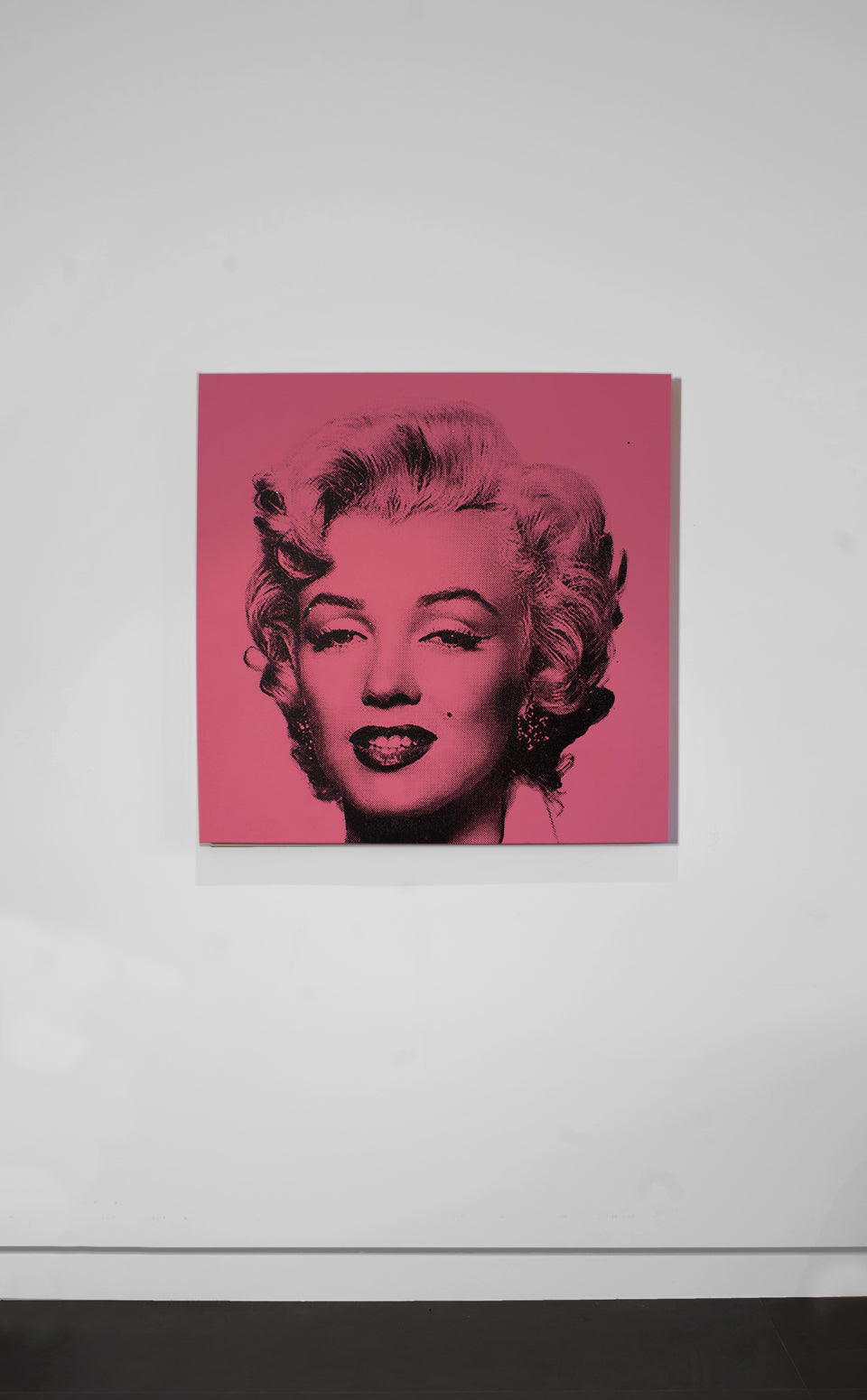 Marilyn Monroe (Pink) - Screenprint on Canvas 40" x 40"
