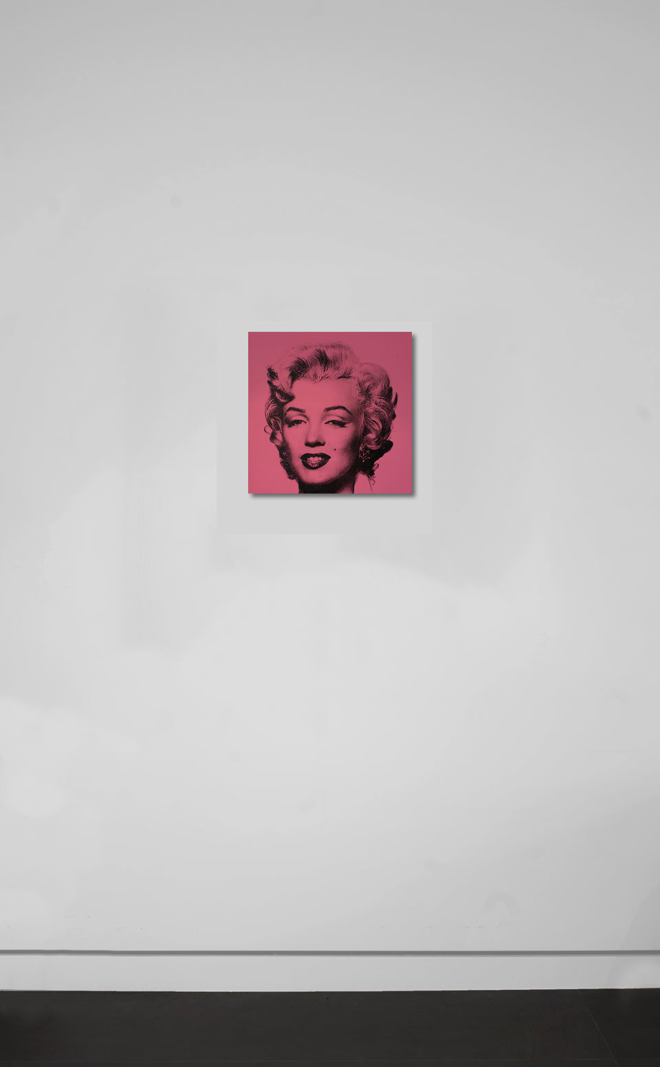 Marilyn Monroe (Pink) - Screenprint on Canvas 12" x 12"