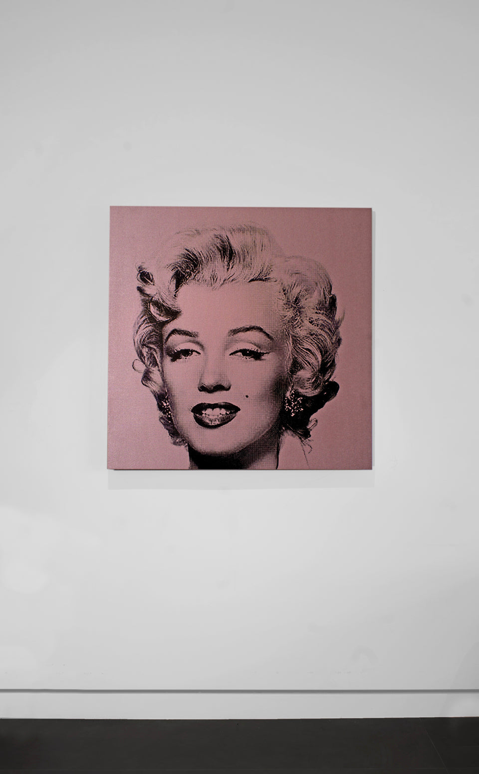 Marilyn Monroe (Rose Gold) - Screenprint on Canvas 40" x 40"