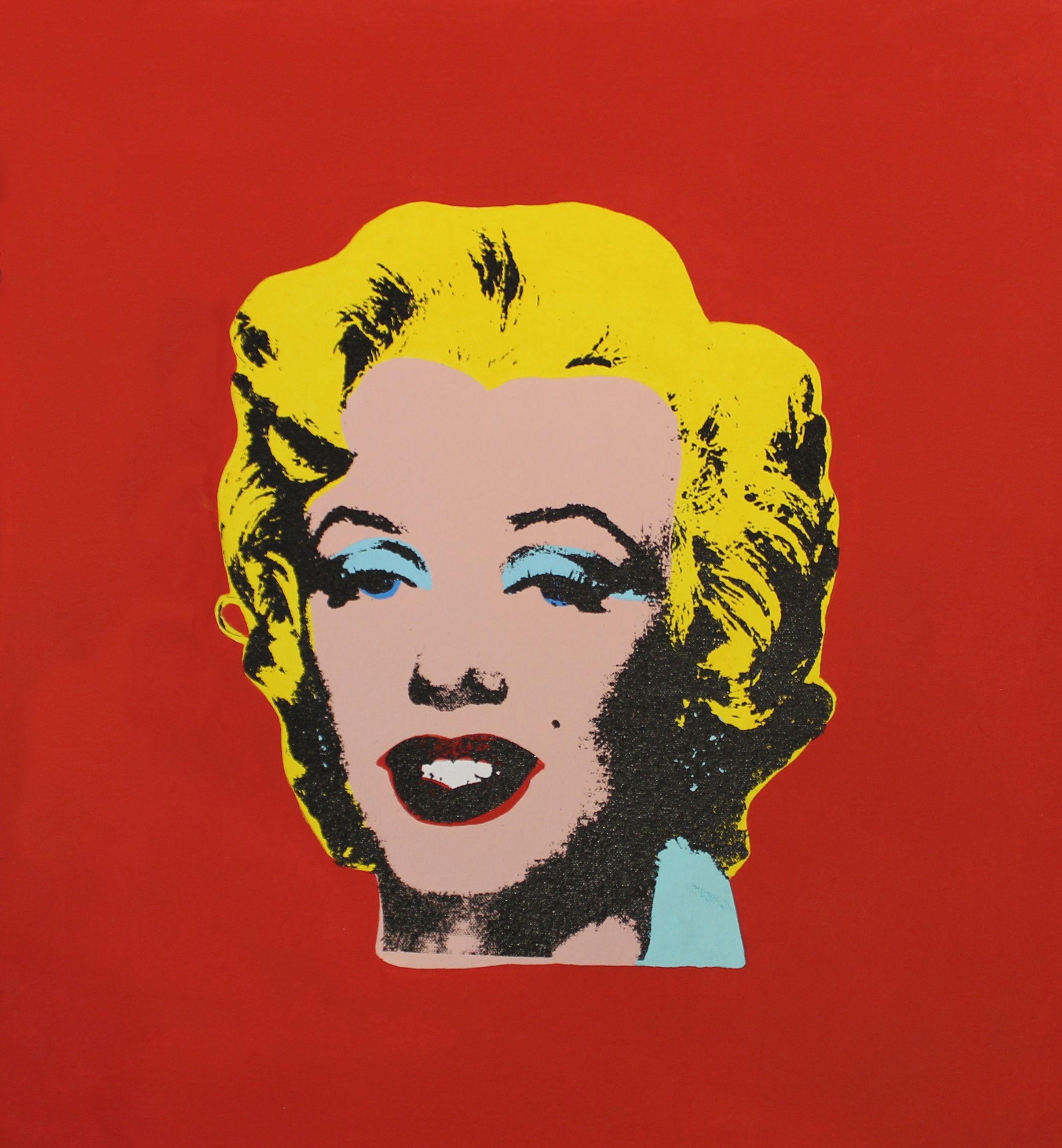 Marilyn Monroe (Red) - Canvas Print