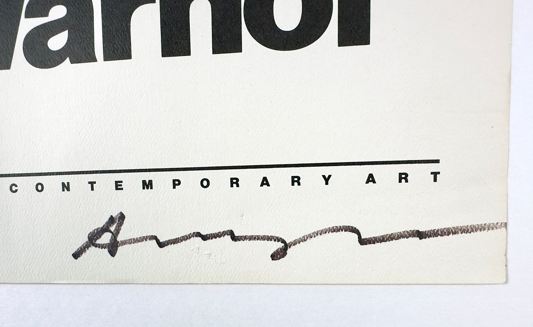 LeRoy Neiman and Andy Warhol Muhammad Ali Exhibition Poster (Signed)
