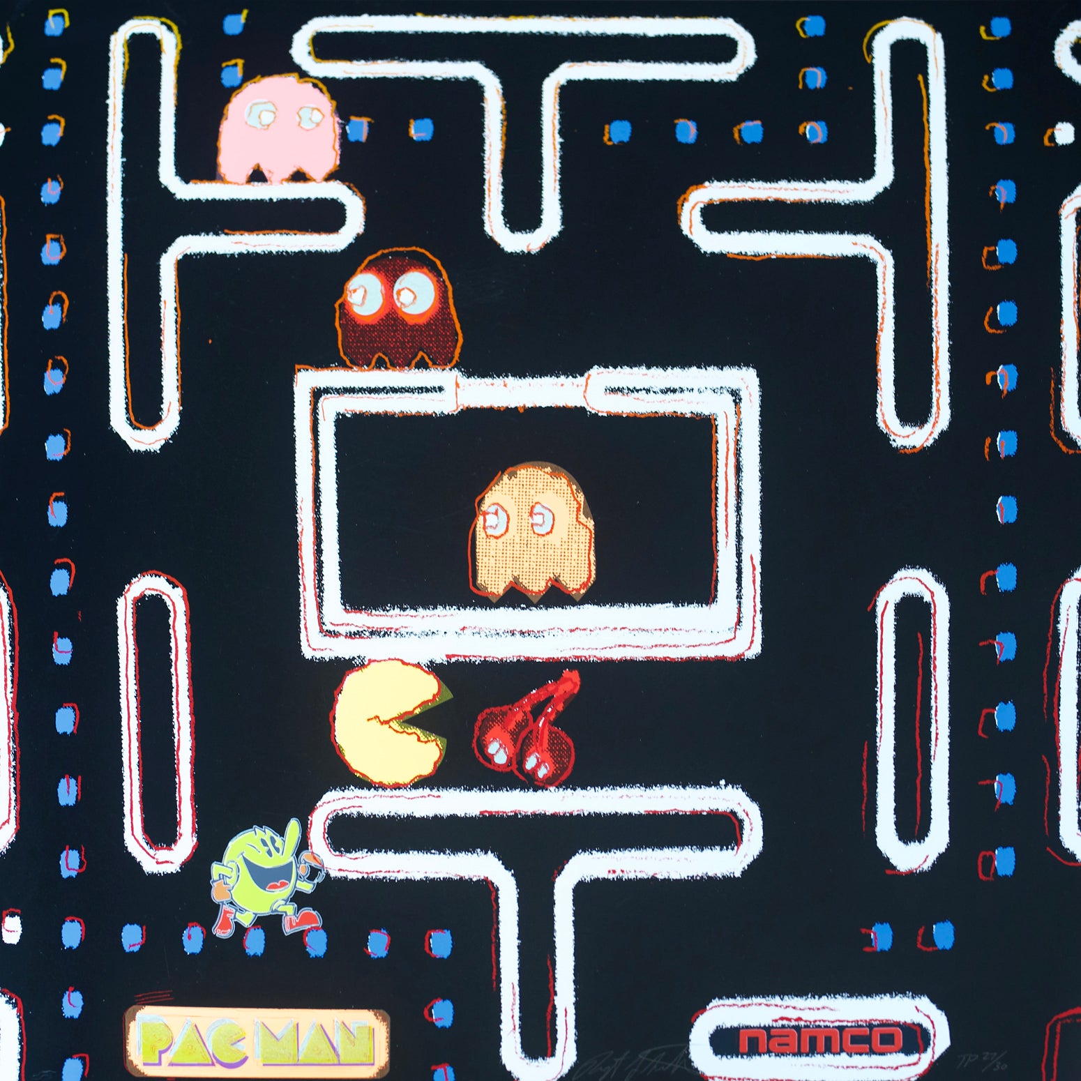 Pacman (Trial Proof), Screenprint