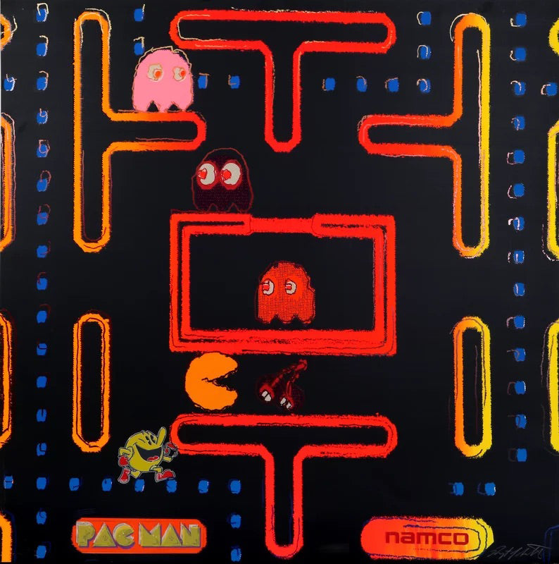 Pacman (from the Homage to Andy Warhol Portfolio), Screenprint