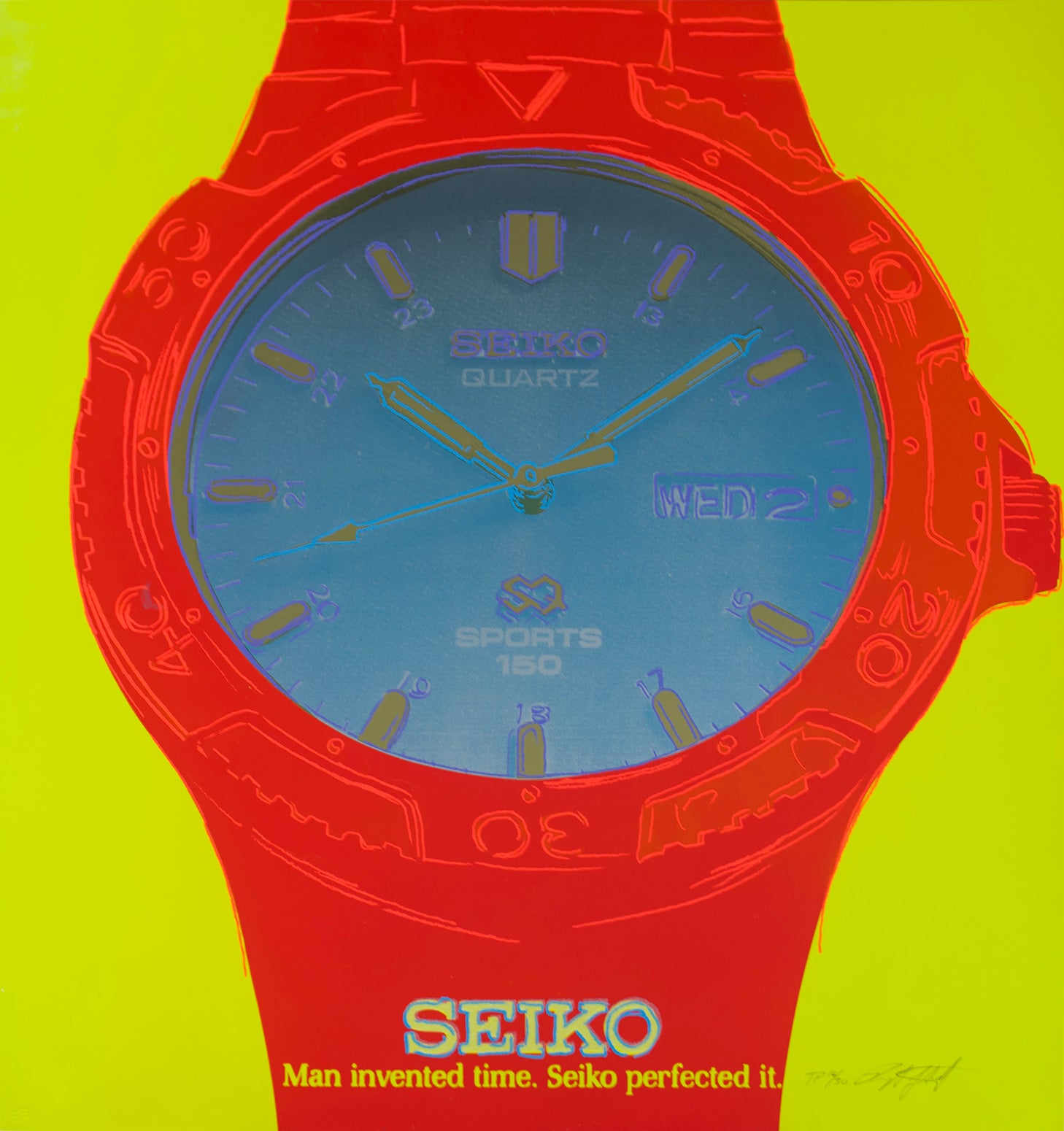 Seiko (Trial Proof), Screenprint