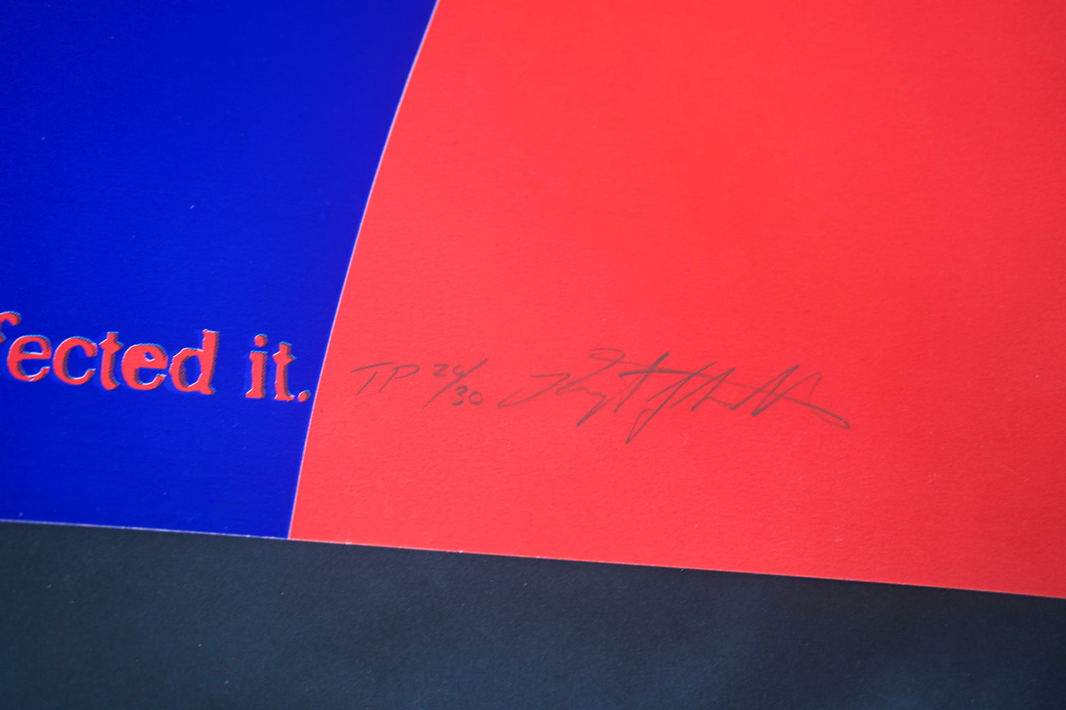 Seiko (Trial Proof), Screenprint