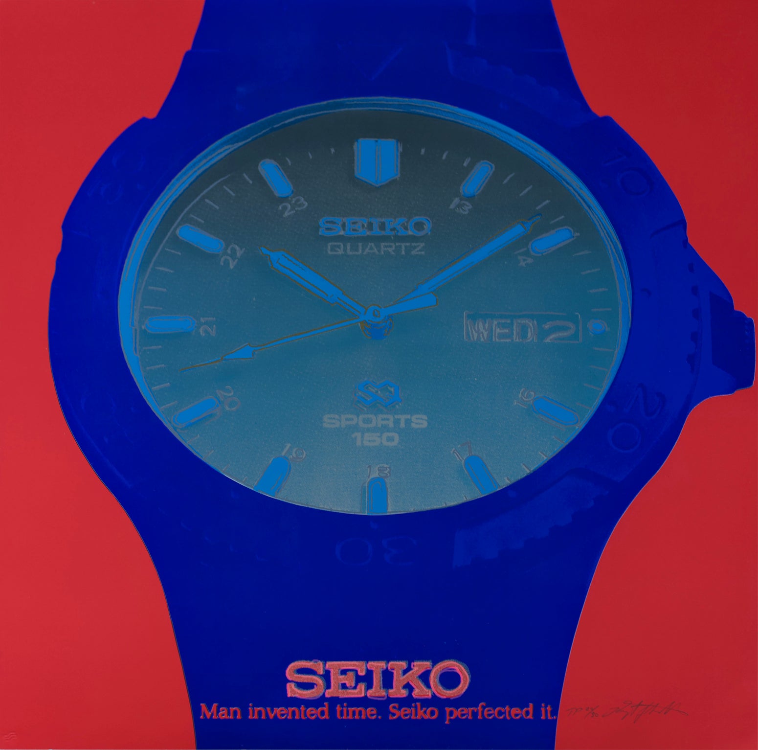 Seiko (Trial Proof), Screenprint
