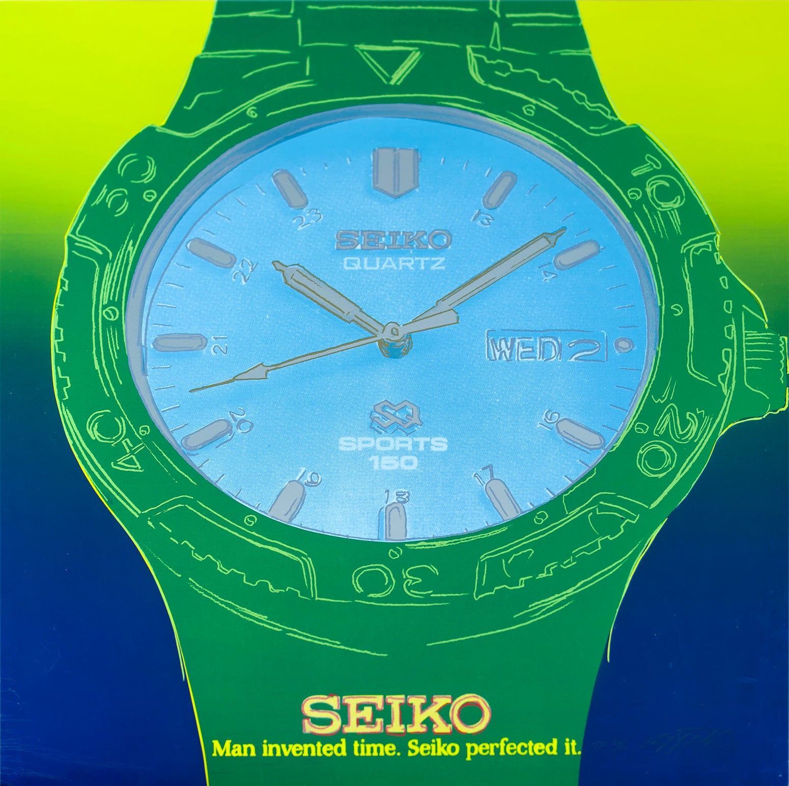 Seiko (Trial Proof), Screenprint