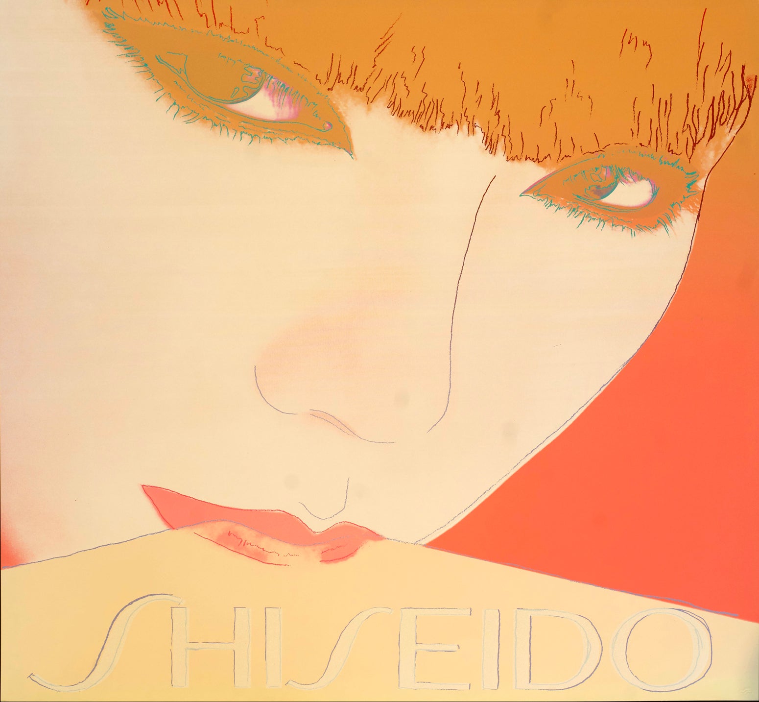 Shiseido (Trial Proof), Screenprint
