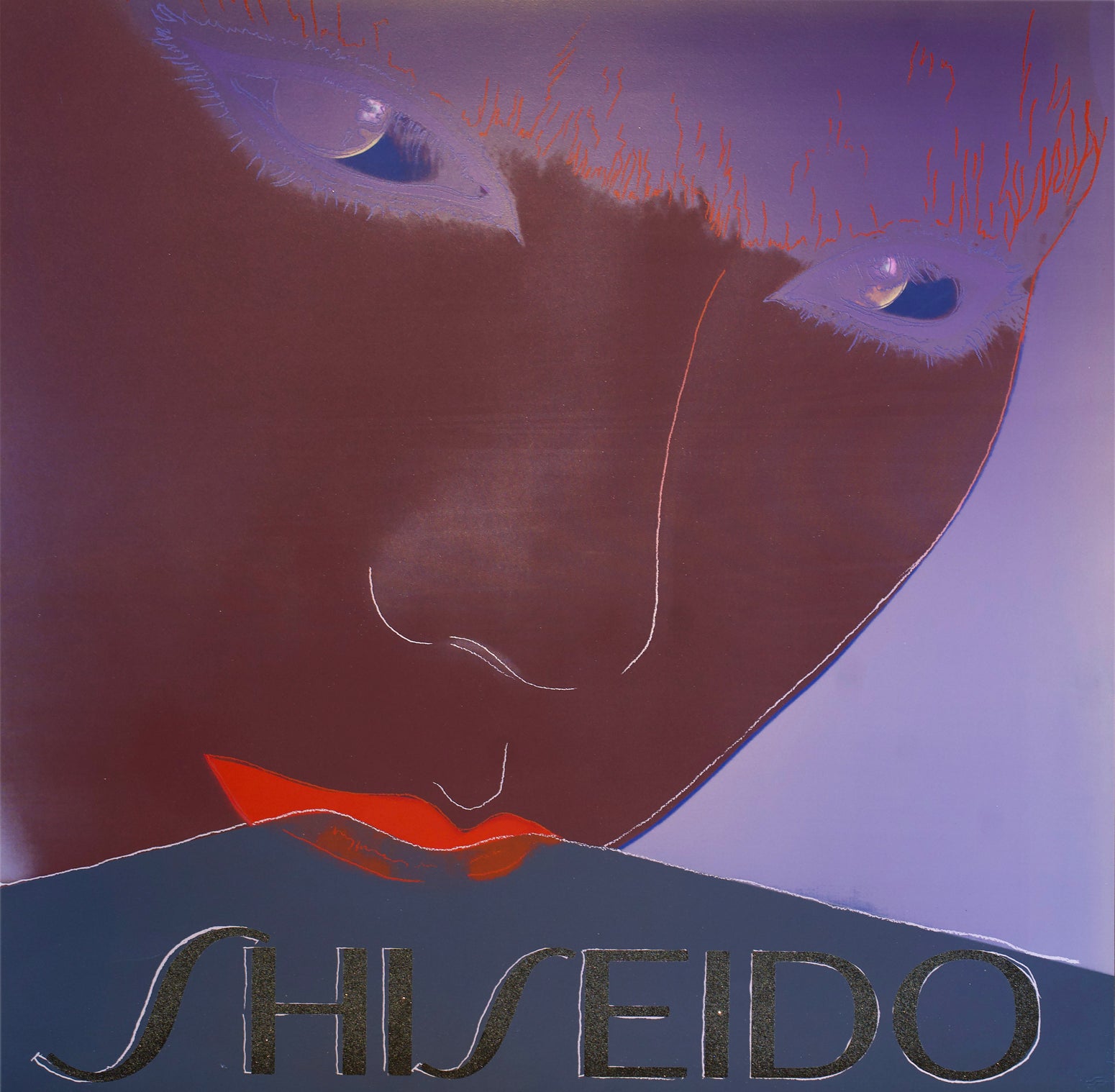 Shiseido (Trial Proof), Screenprint