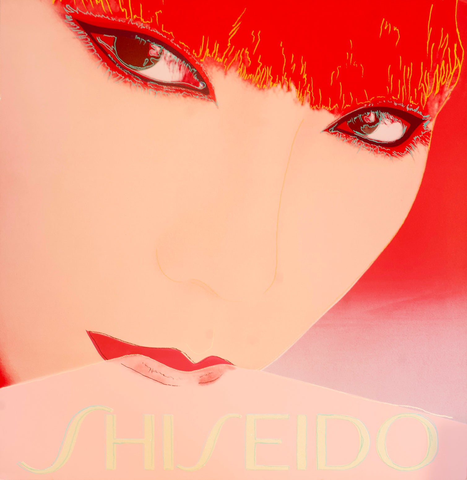 Shiseido (from the Homage to Andy Warhol Portfolio), Screenprint