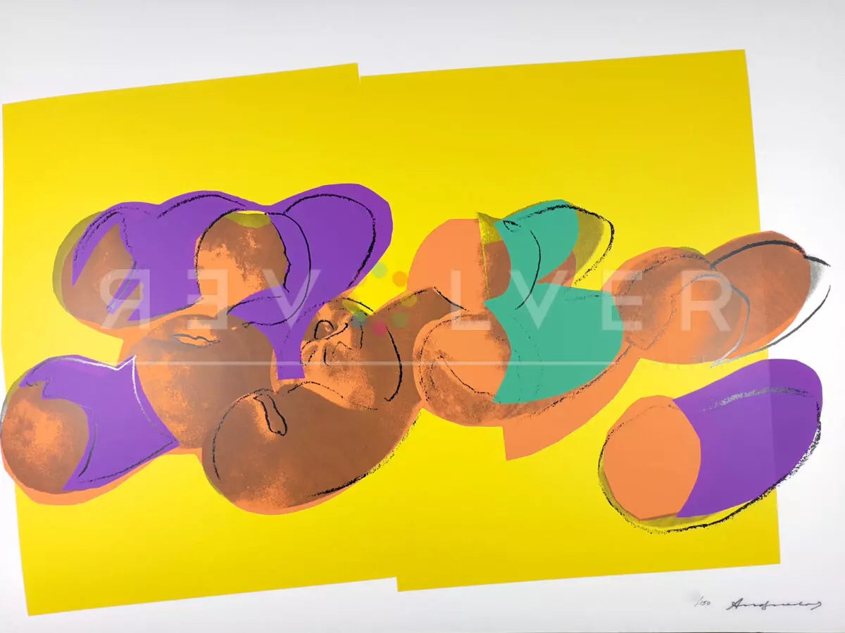 Andy Warhol - Space Fruit: Space Fruit: Peaches (FS II.202)