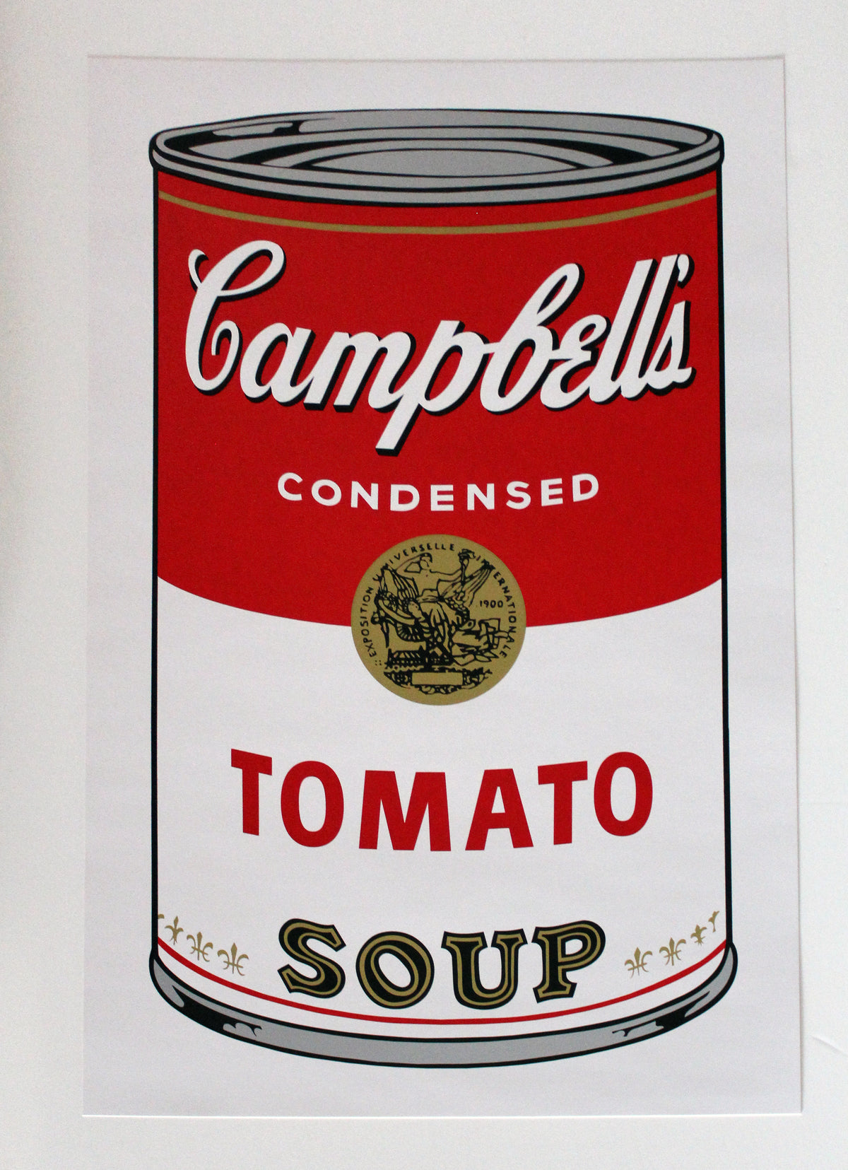 Campbell's Soup Can I Tomato 11.46 - Sunday B. Morning