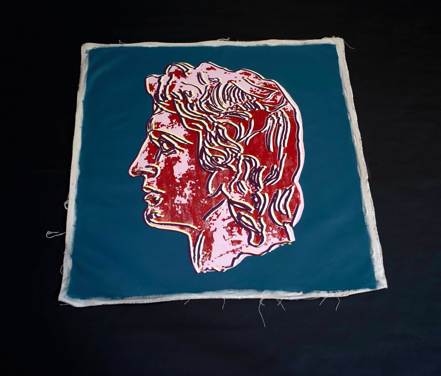 Alexander The Great (Green) - Canvas Print